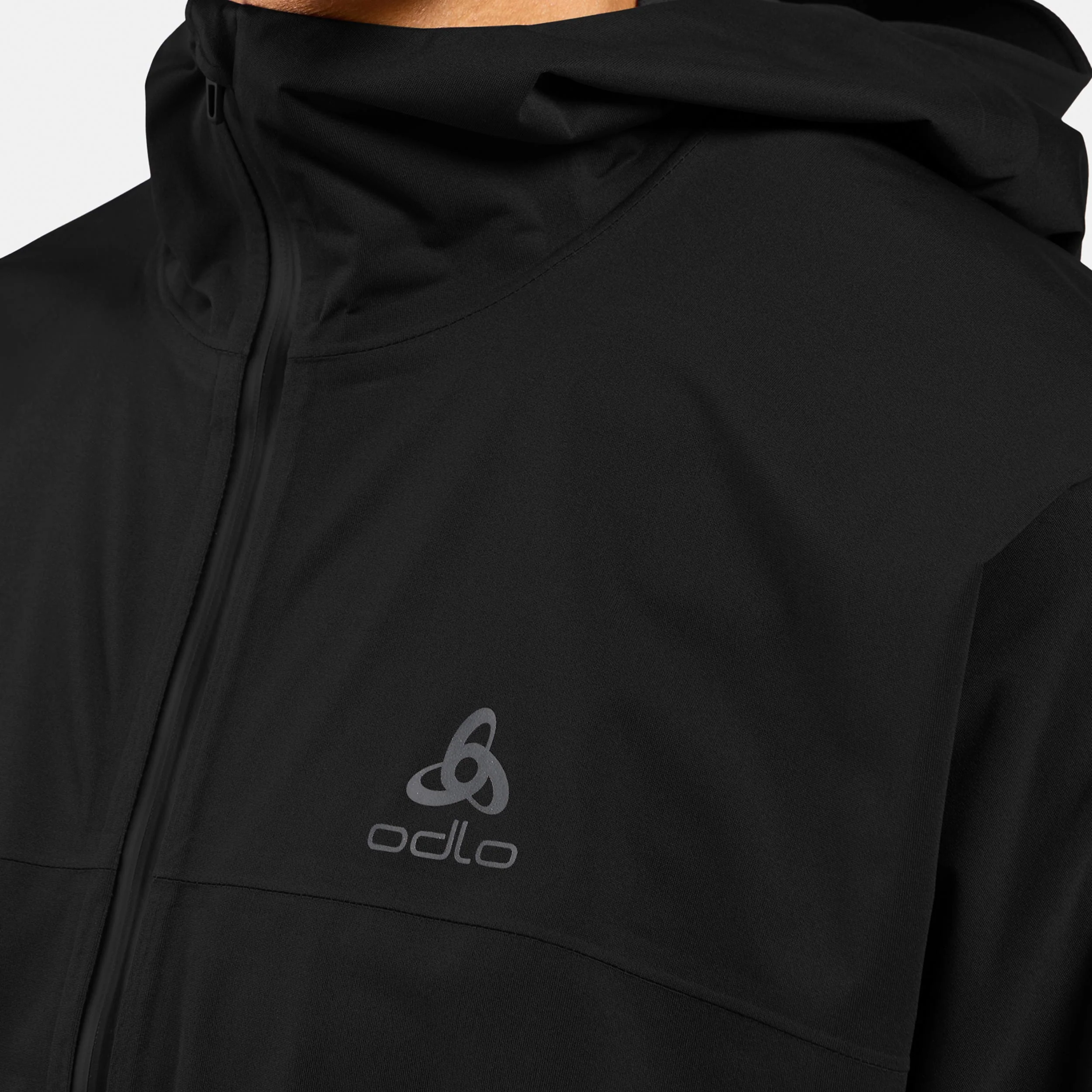 X-Alp Waterproof Laufjacke Herren-schwarz - Image 5