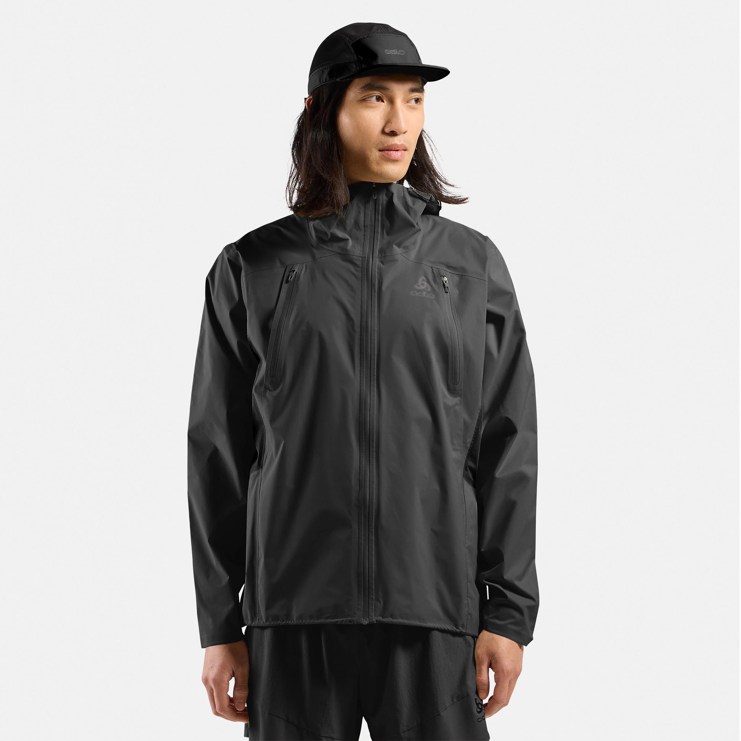 X-Alp Waterproof Pro Laufjacke Herren-schwarz - Image 3