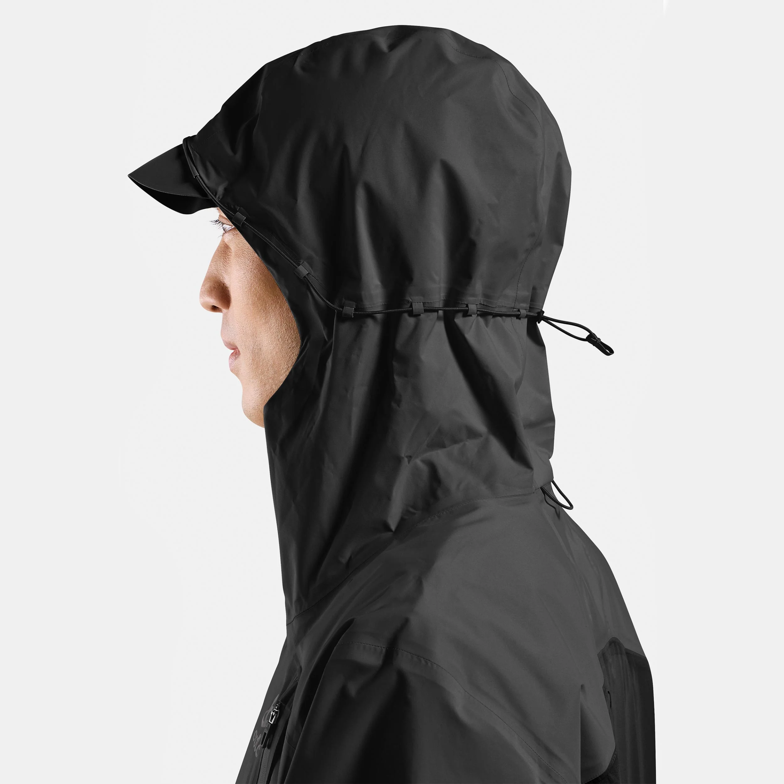 X-Alp Waterproof Pro Laufjacke Herren-schwarz - Image 6