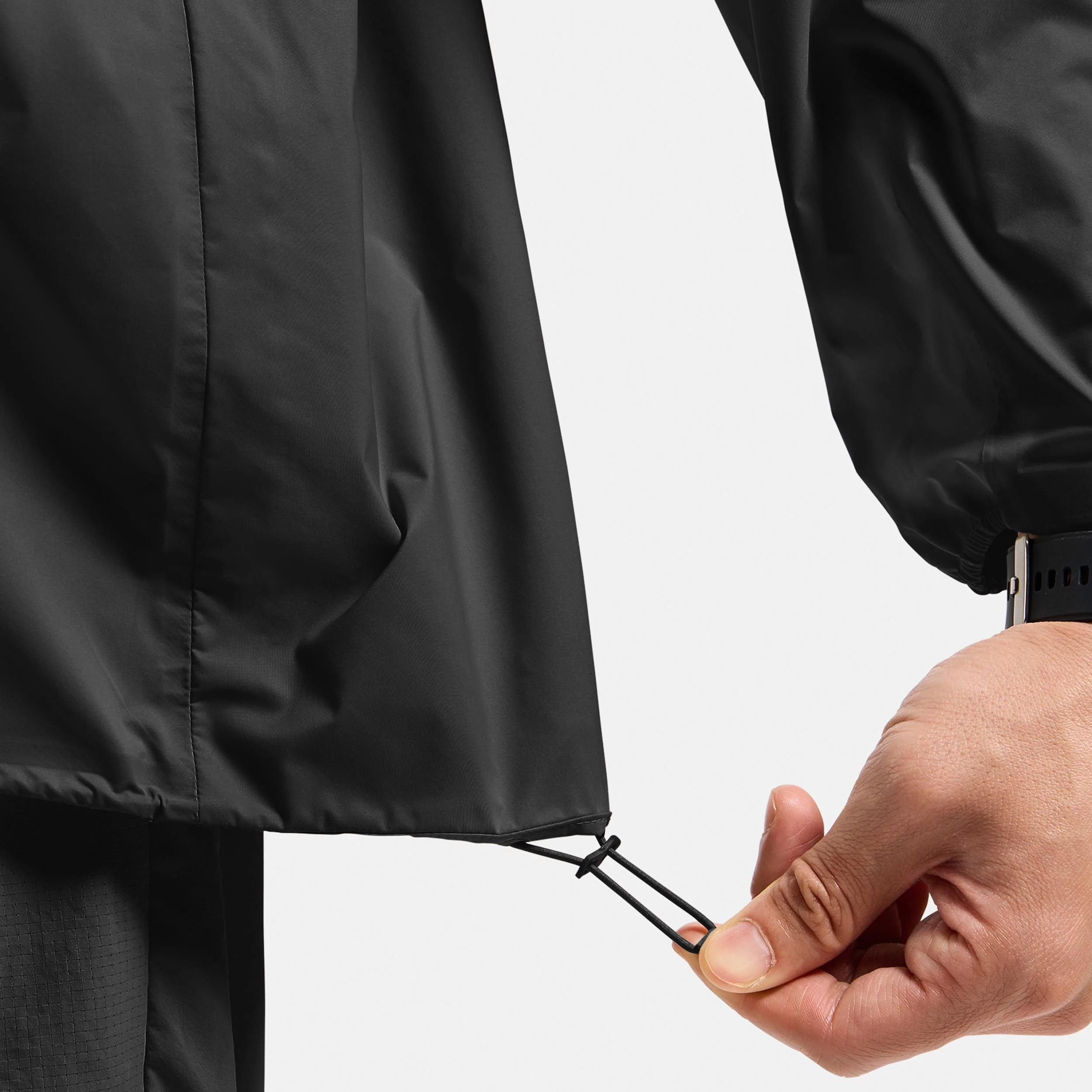 X-Alp Waterproof Pro Laufjacke Herren-schwarz - Image 7