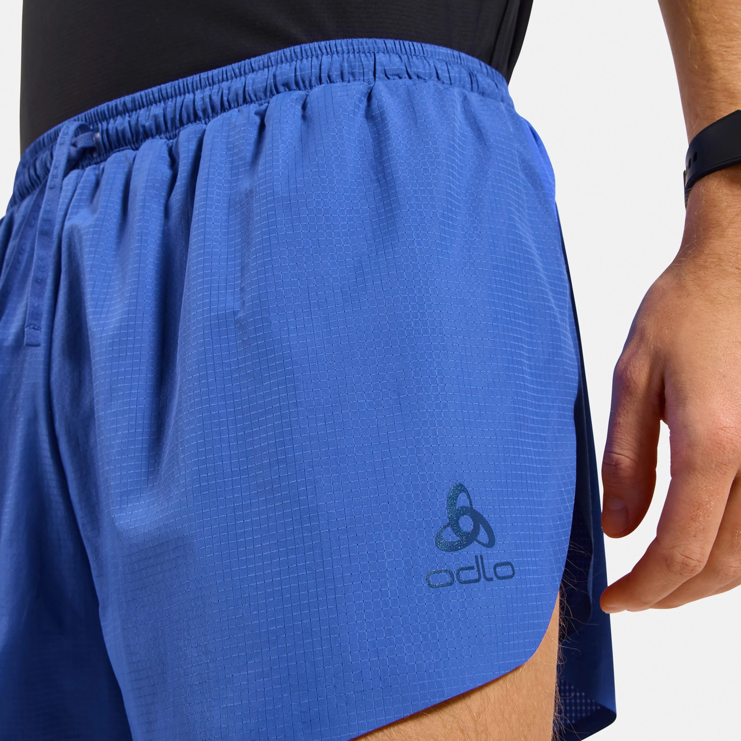 Zeroweight 3in Split Laufshorts Herren-blau - Image 5
