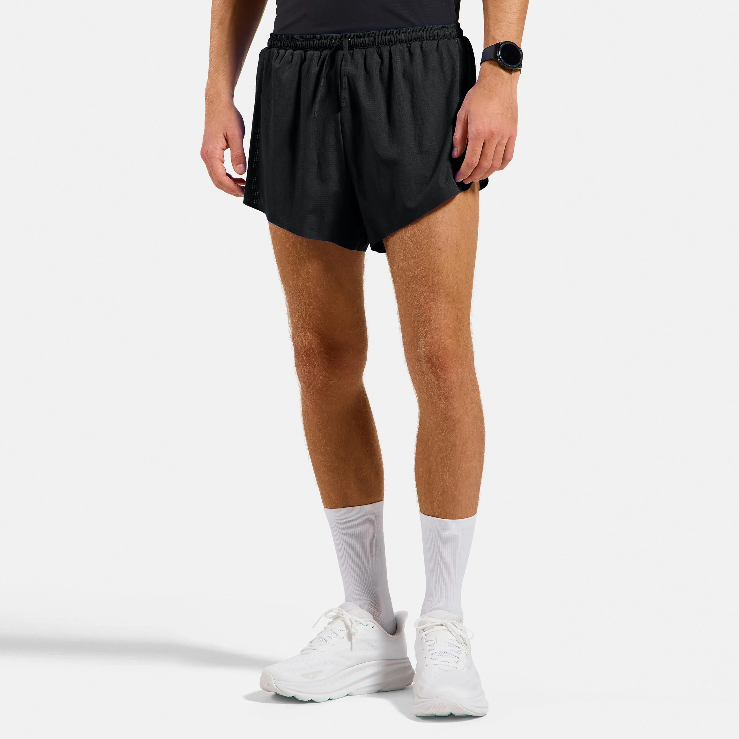 Zeroweight 3in Split Laufshorts Herren-schwarz - Image 3