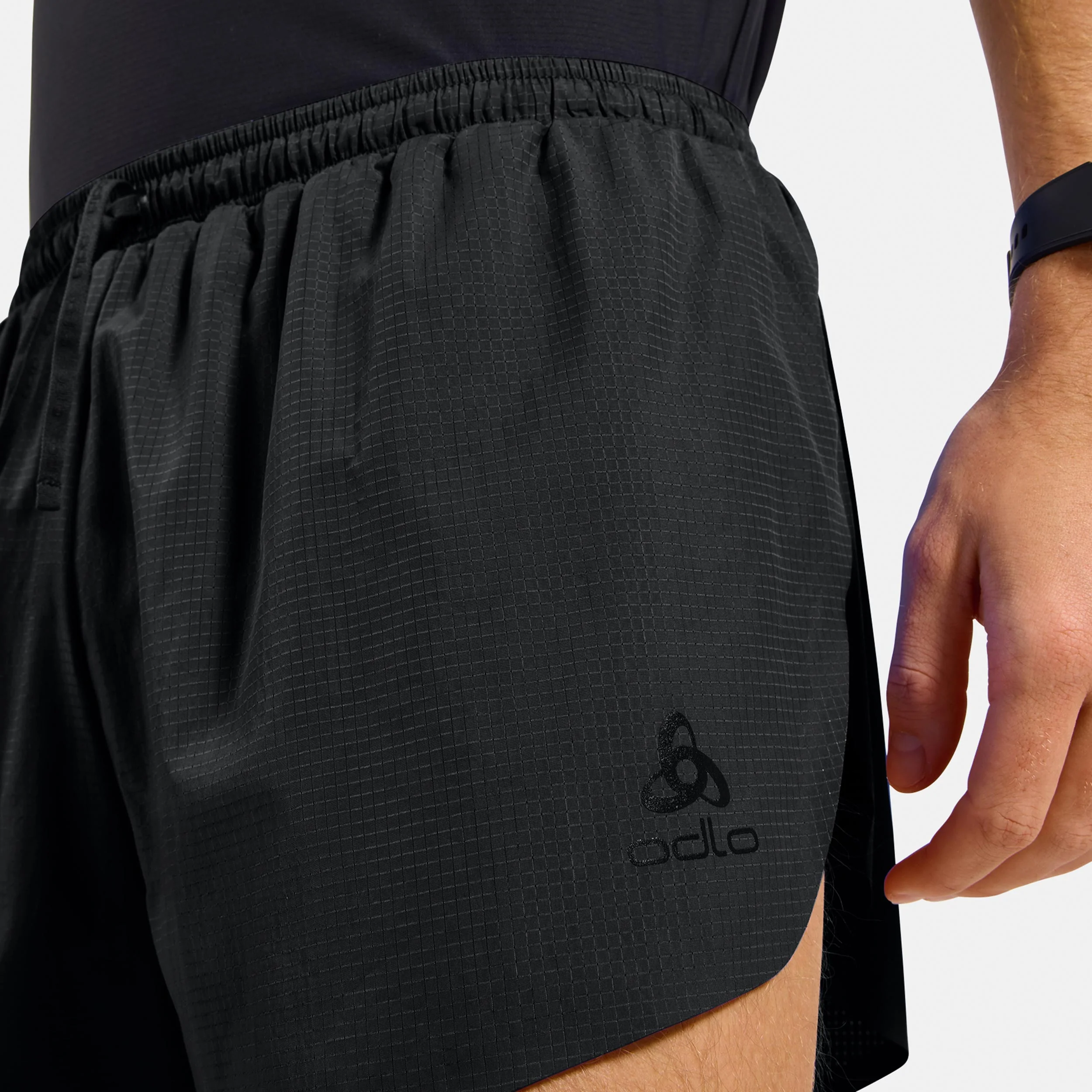 Zeroweight 3in Split Laufshorts Herren-schwarz - Image 5