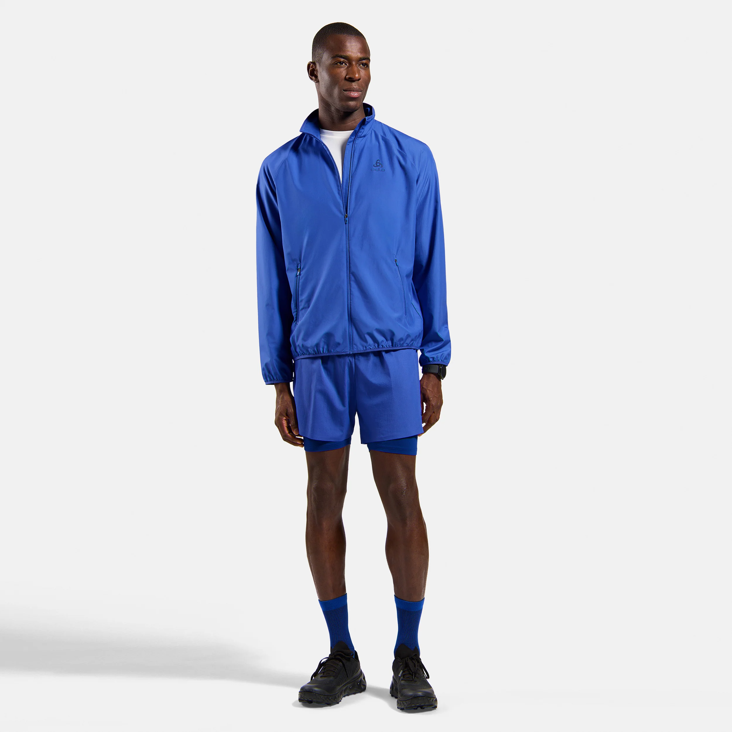 Zeroweight 5in 2in1 Laufshorts Herren-blau, blau - Image 7