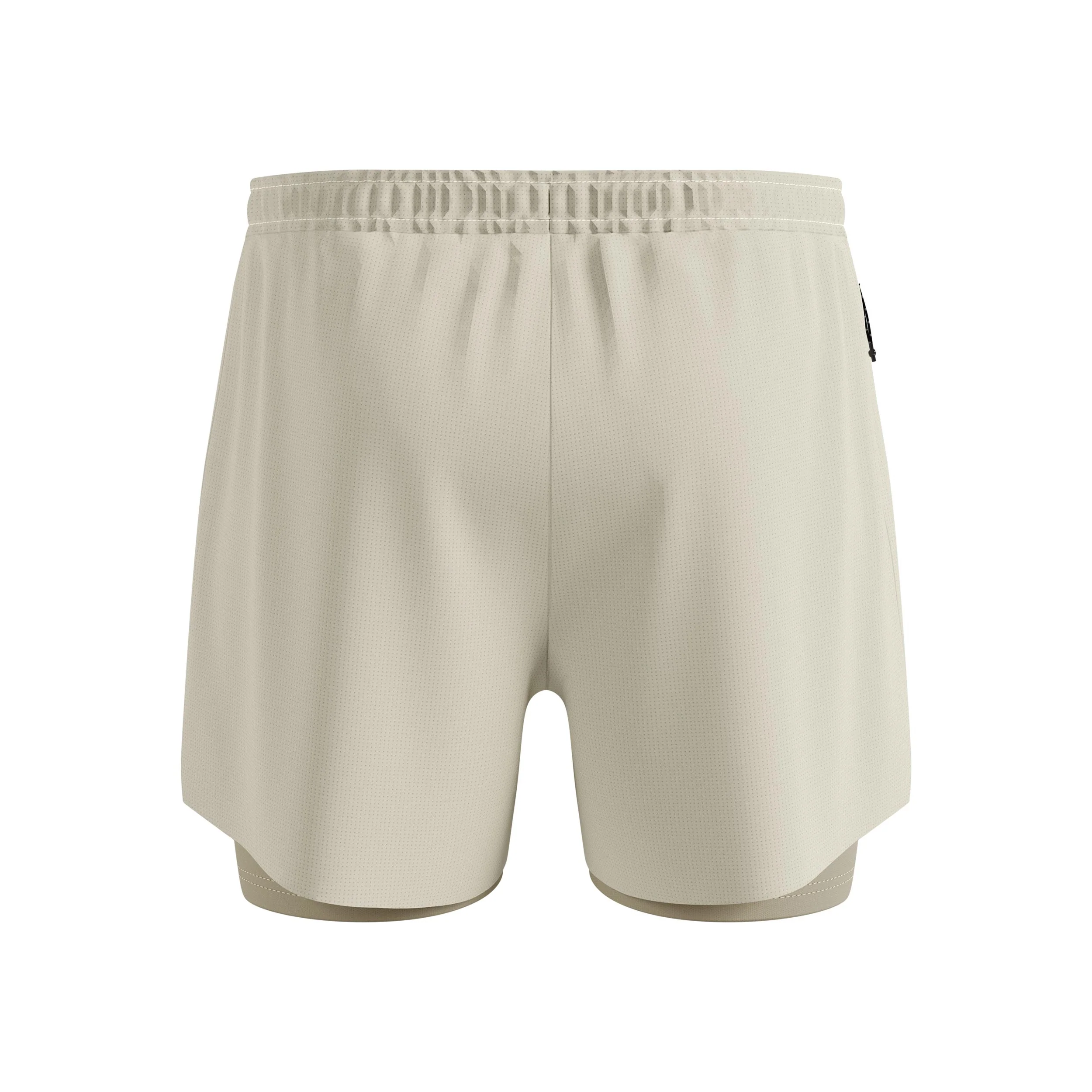 Zeroweight 5in 2in1 Laufshorts Herren-grau, oliv - Image 2