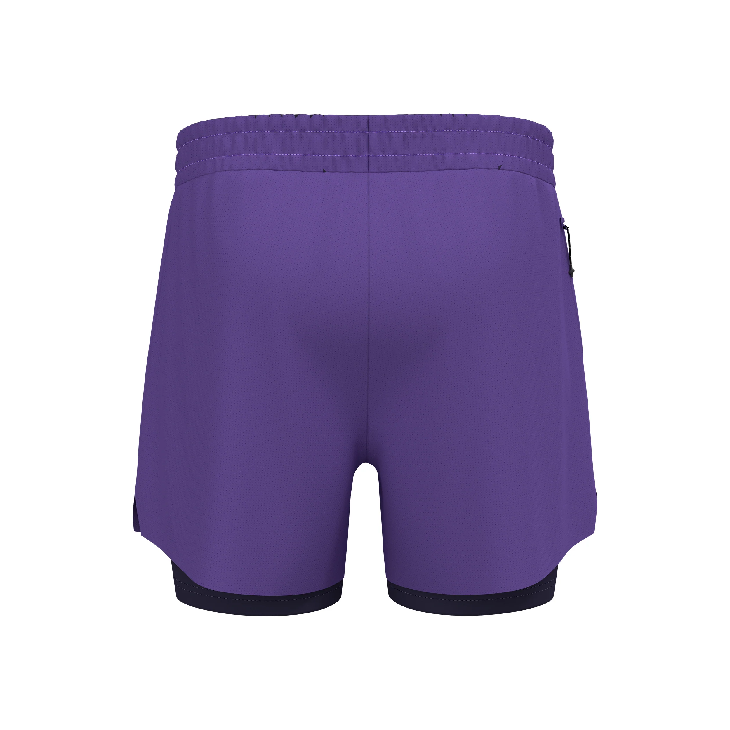 Zeroweight 5in 2in1 Laufshorts Herren-lila - Image 2