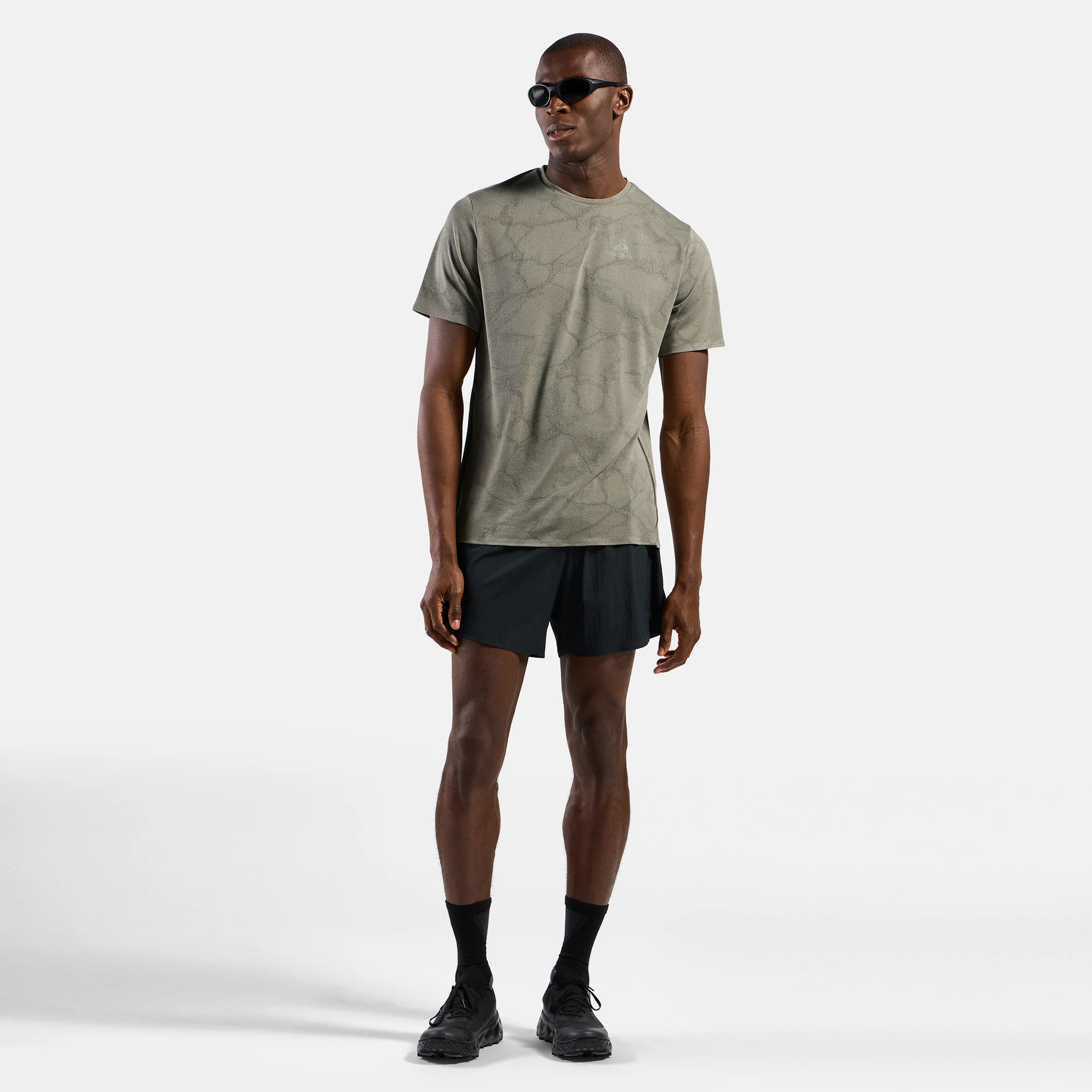 Zeroweight 5in 2in1 Laufshorts Herren-schwarz - Image 9
