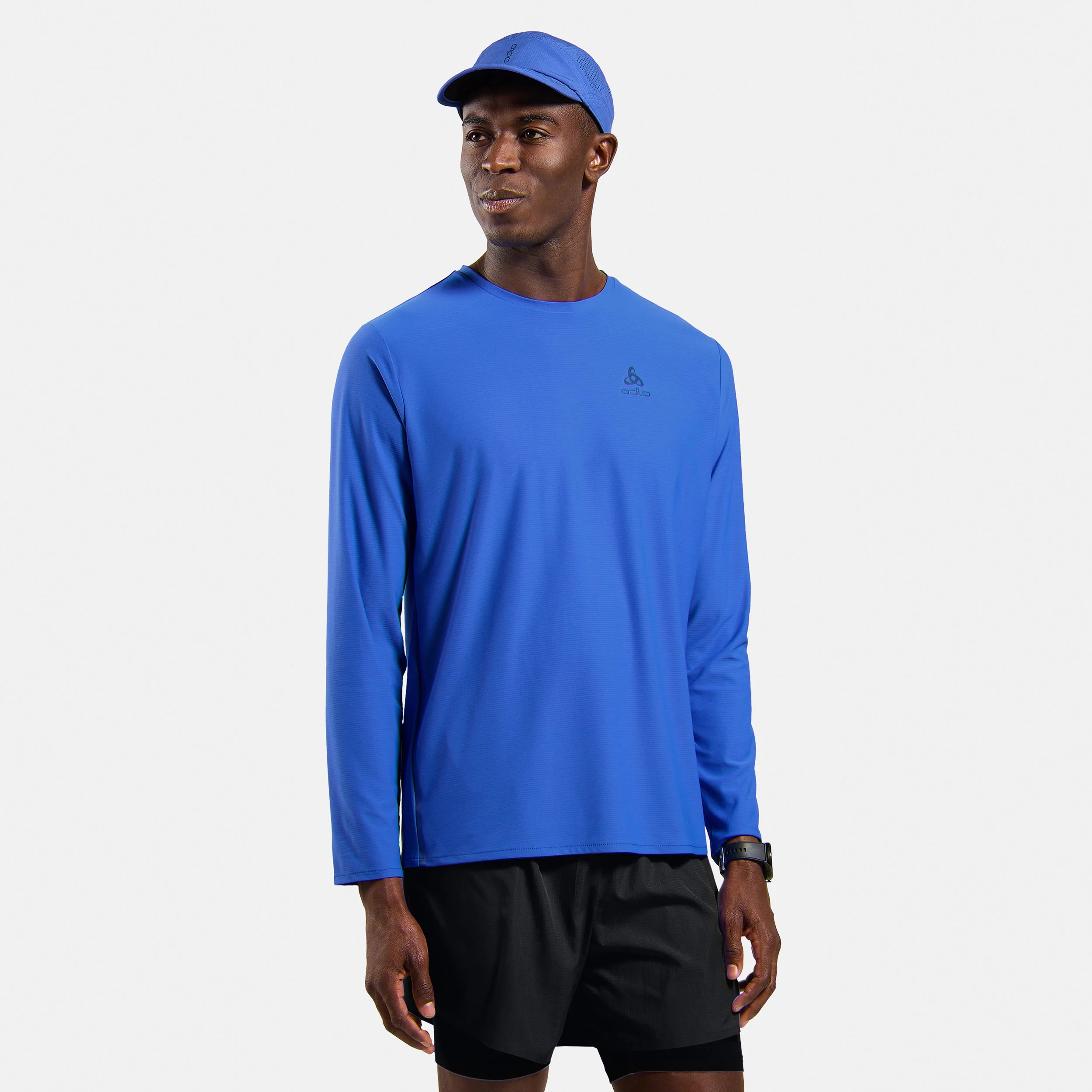Zeroweight Chill-Tec Laufshirt Herren-blau - Image 3