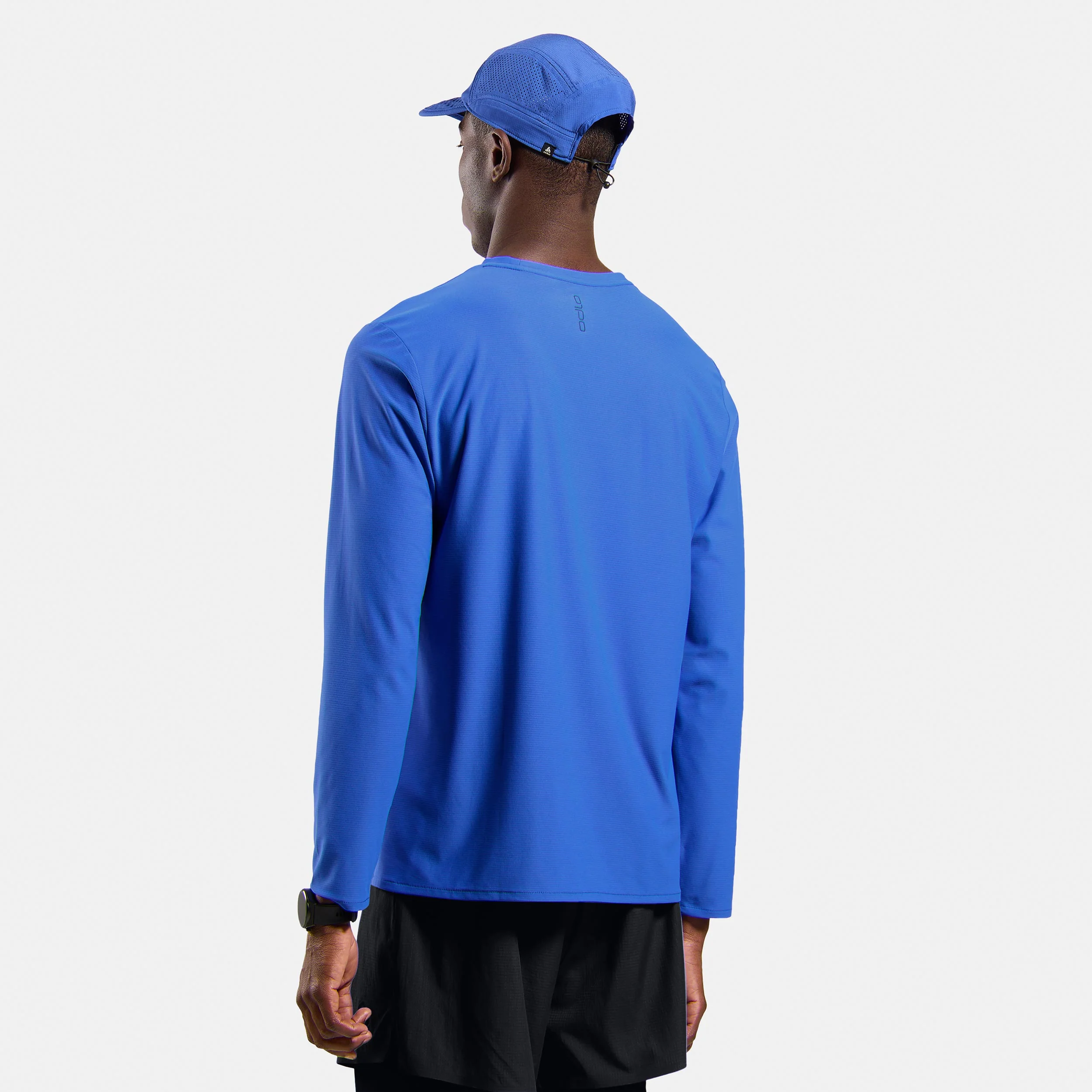 Zeroweight Chill-Tec Laufshirt Herren-blau - Image 4