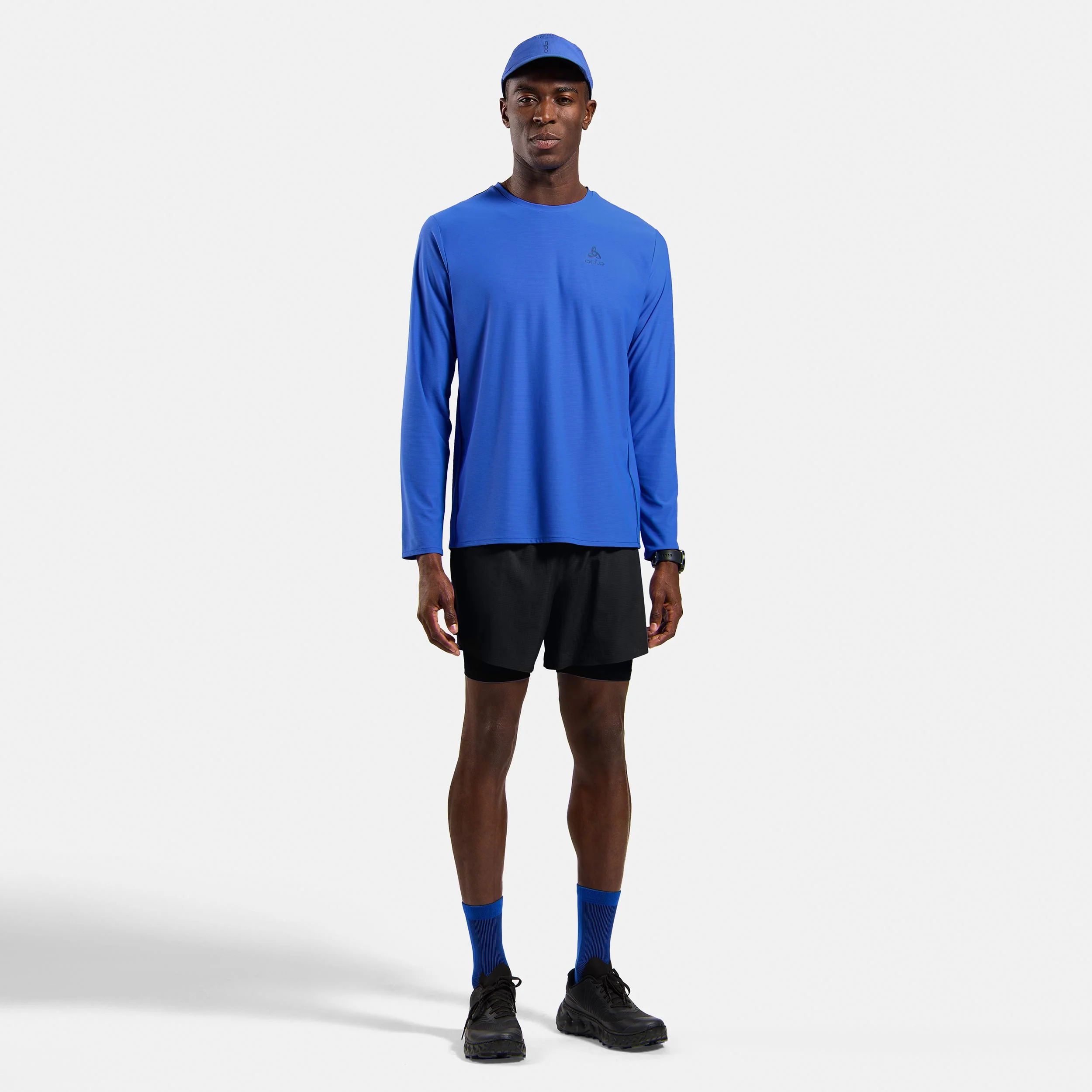 Zeroweight Chill-Tec Laufshirt Herren-blau - Image 5