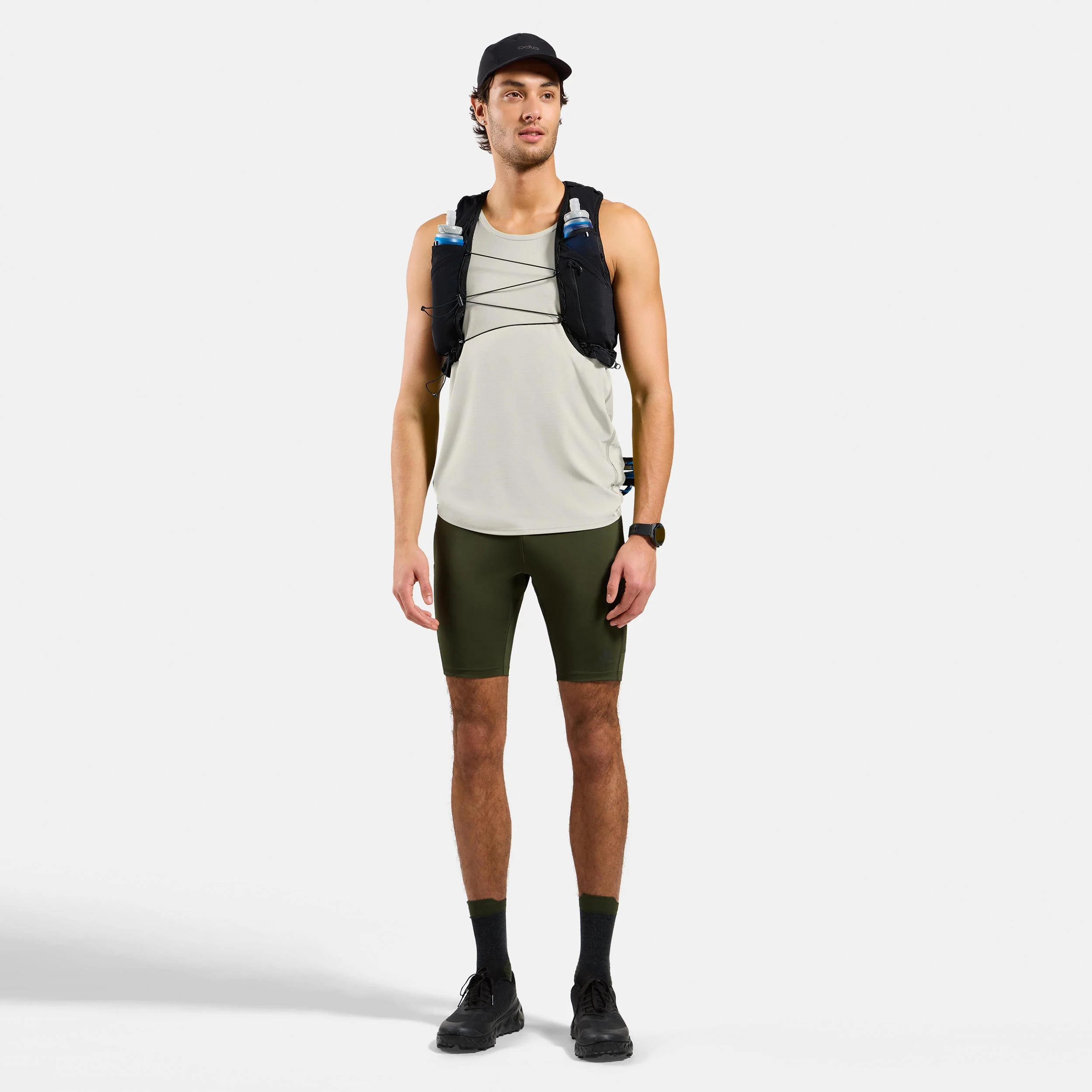 Zeroweight Chill-Tec Laufshirt Herren-creme - Image 7