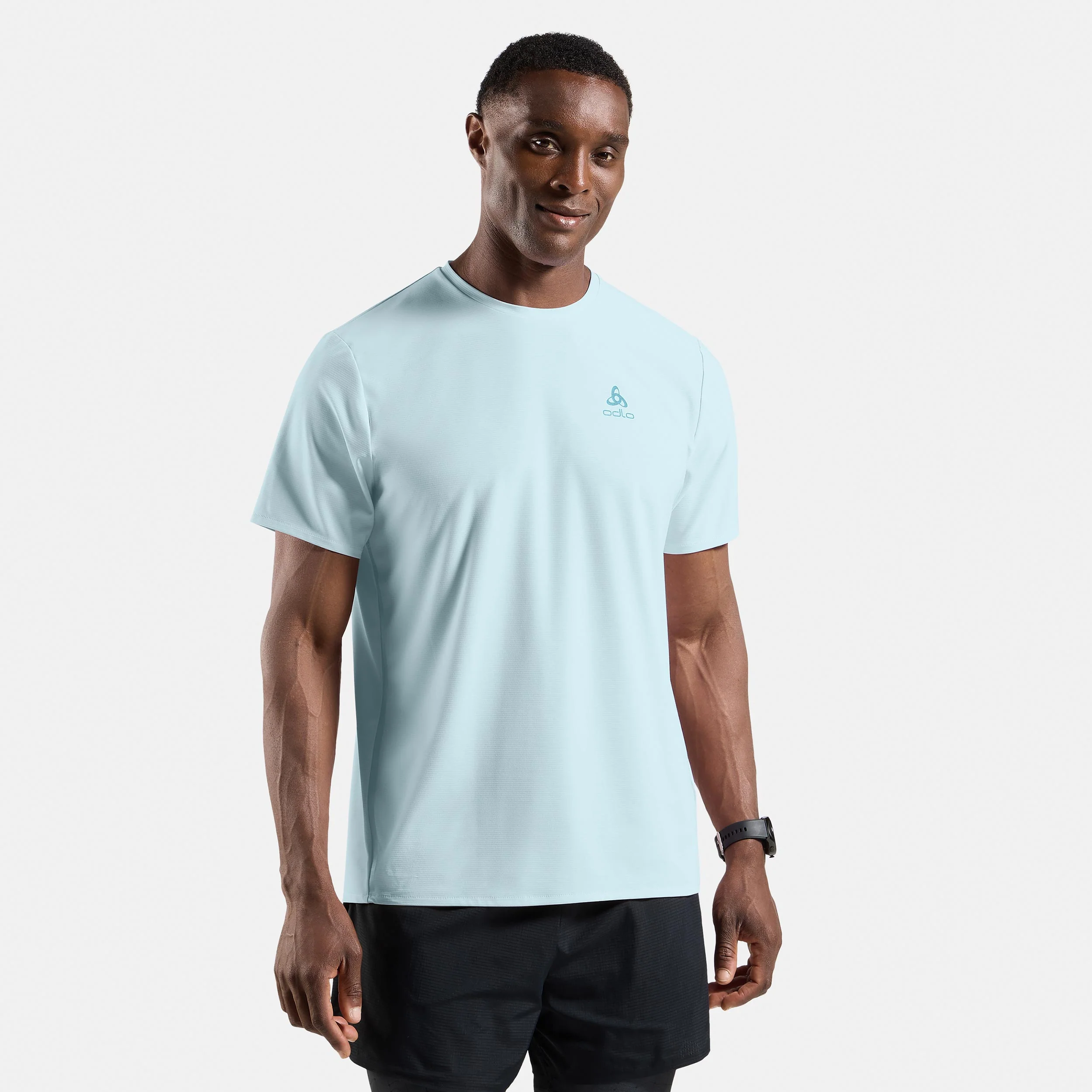 Zeroweight Chill-Tec Laufshirt Herren-hellblau - Image 3