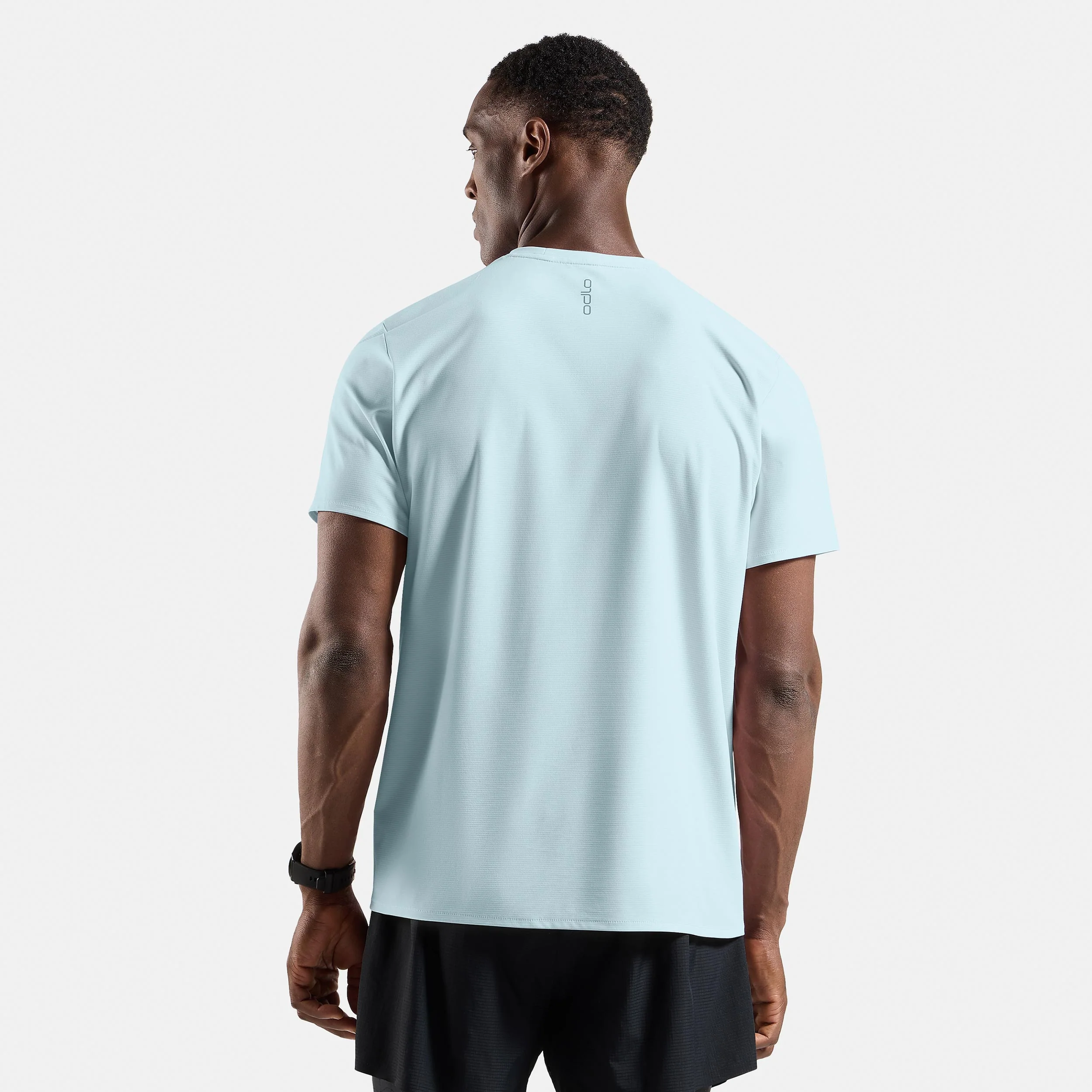 Zeroweight Chill-Tec Laufshirt Herren-hellblau - Image 4
