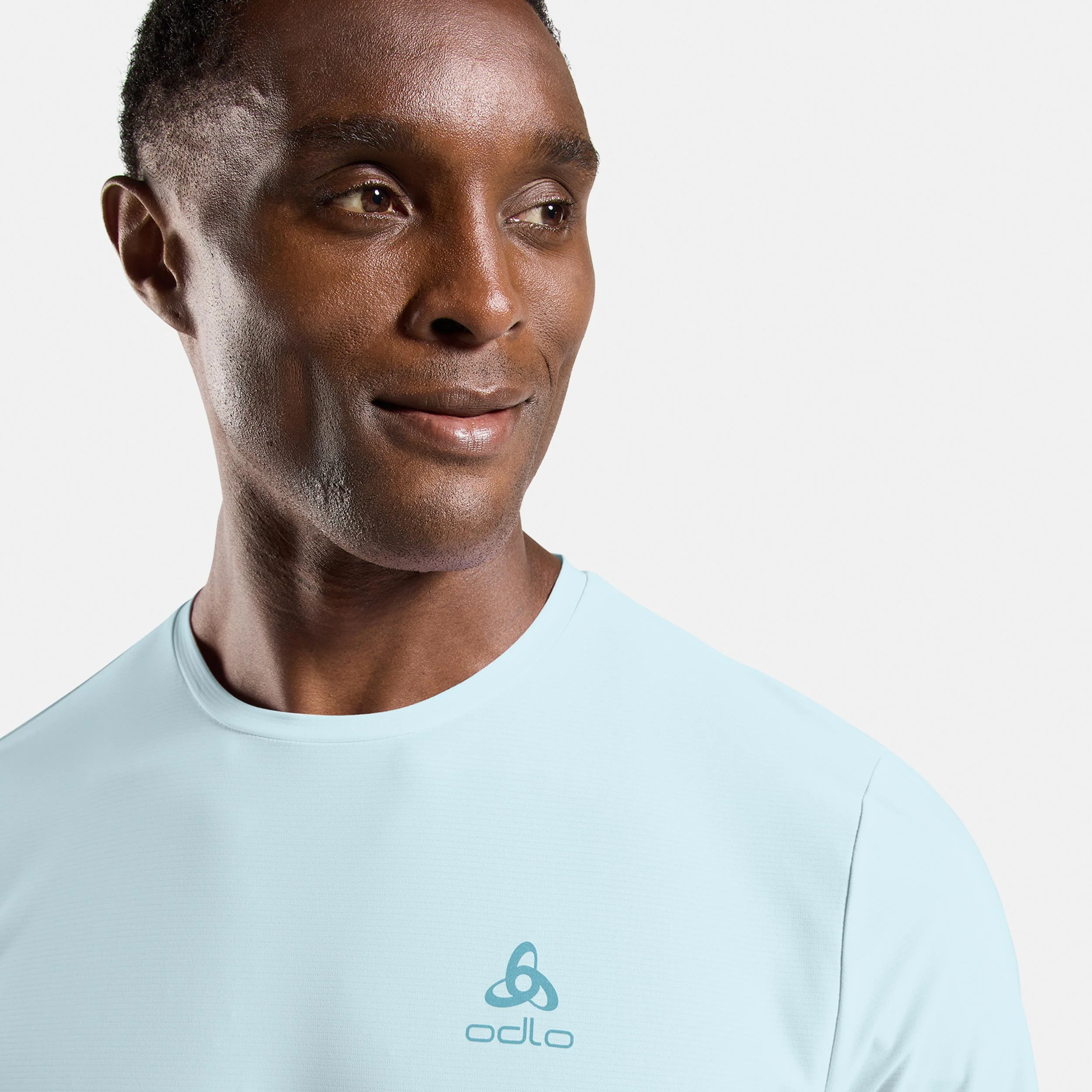Zeroweight Chill-Tec Laufshirt Herren-hellblau - Image 5