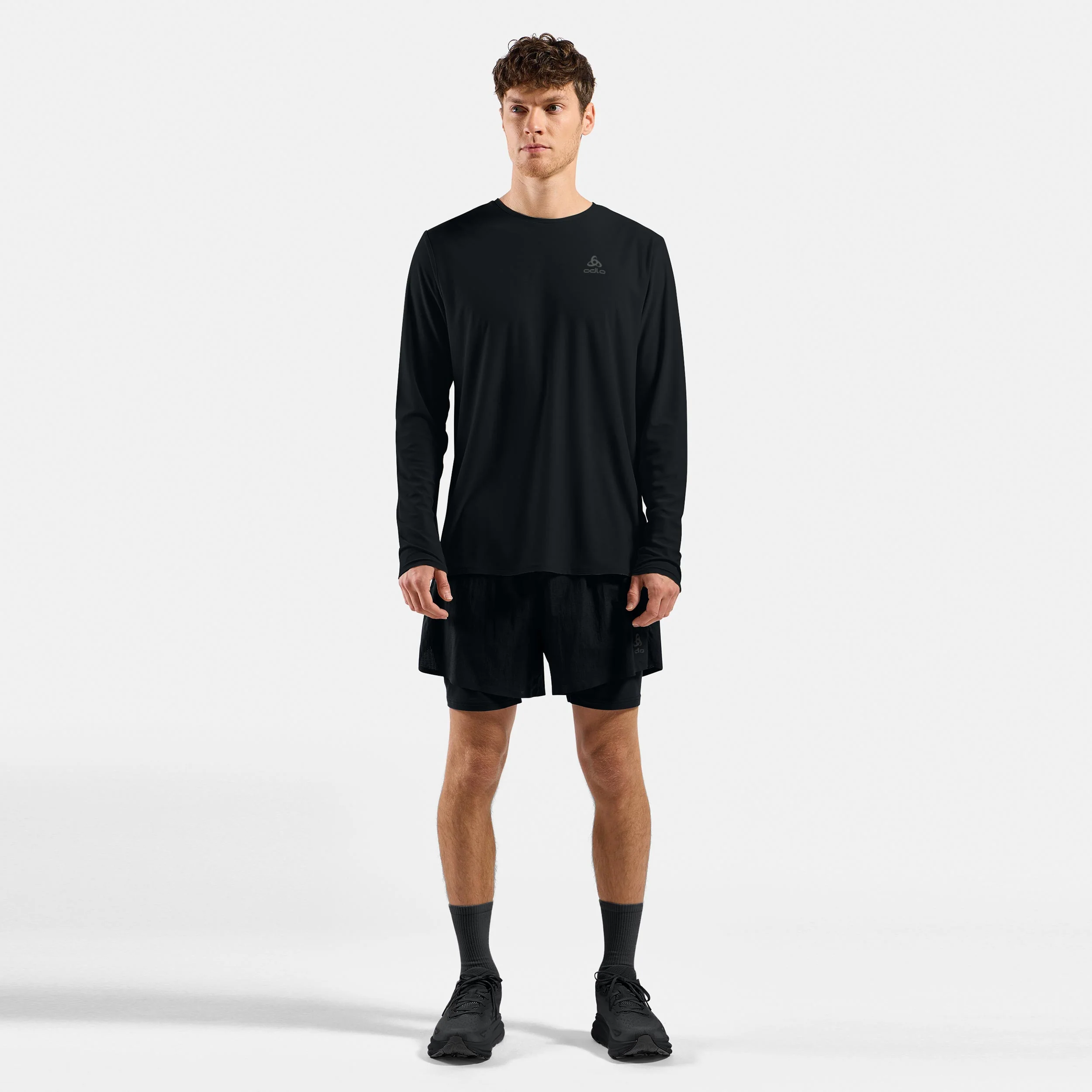 Zeroweight Chill-Tec Laufshirt Herren-schwarz - Image 5