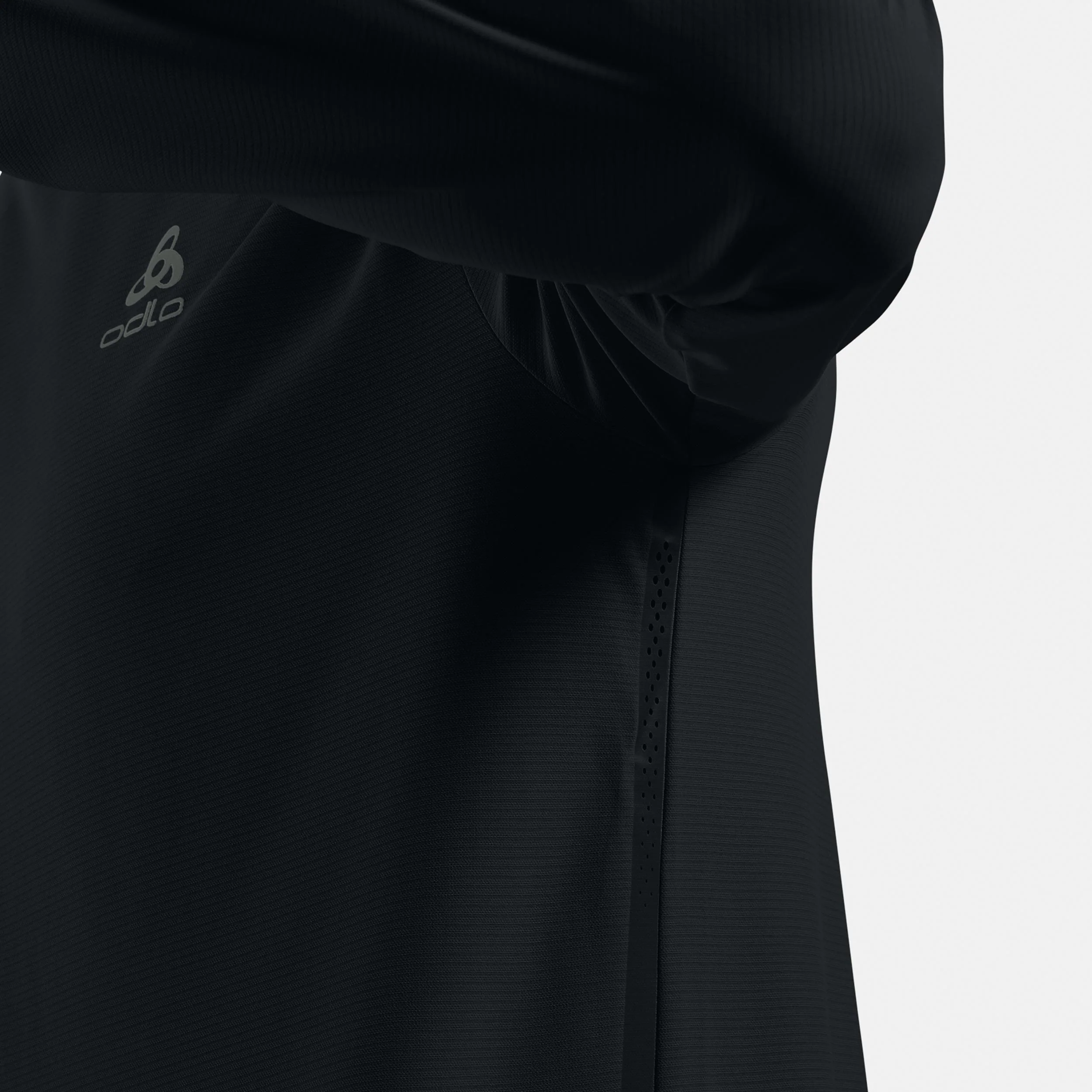 Zeroweight Chill-Tec Laufshirt Herren-schwarz - Image 6