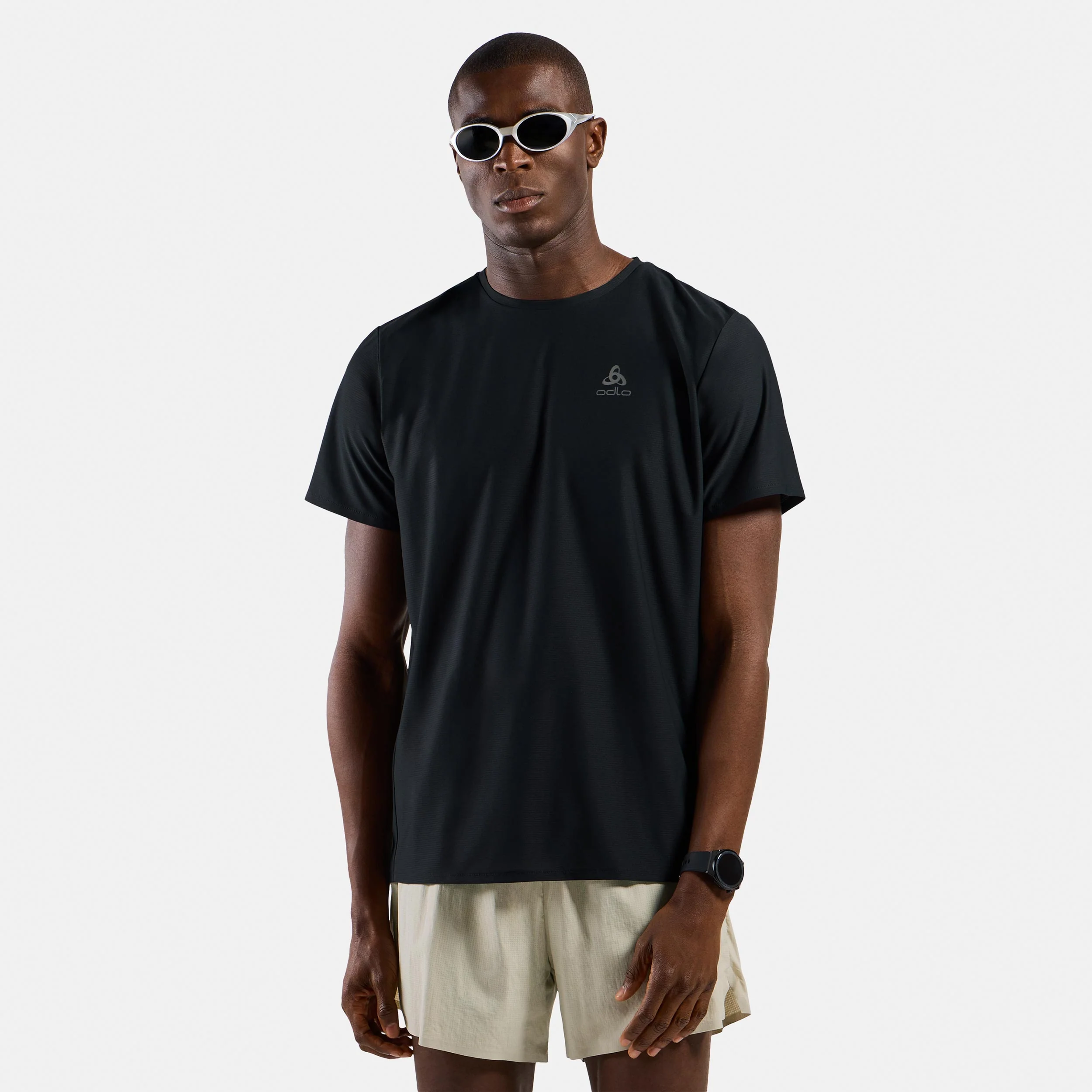 Zeroweight Chill-Tec Laufshirt Herren-schwarz - Image 3