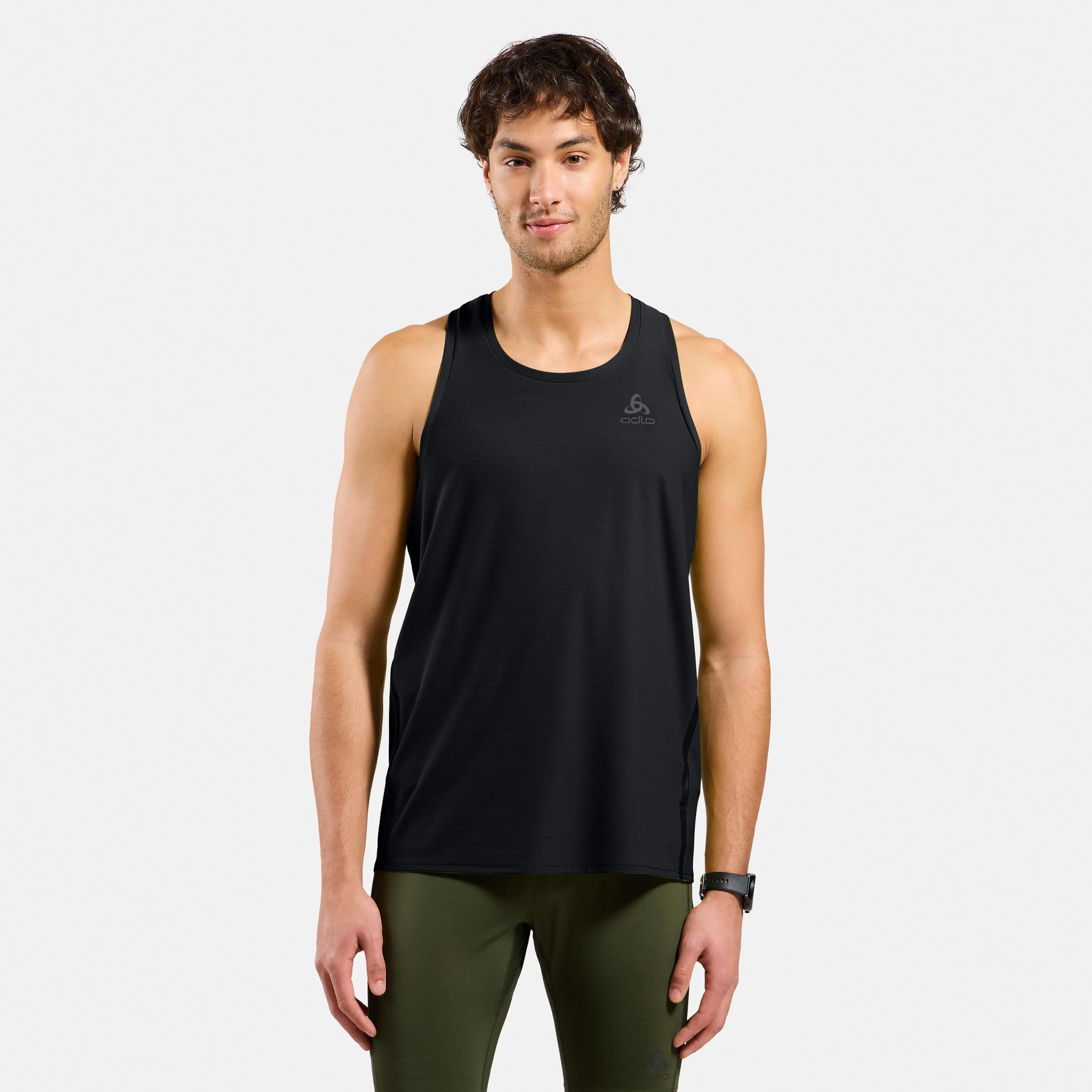 Zeroweight Chill-Tec Laufshirt Herren-schwarz - Image 3