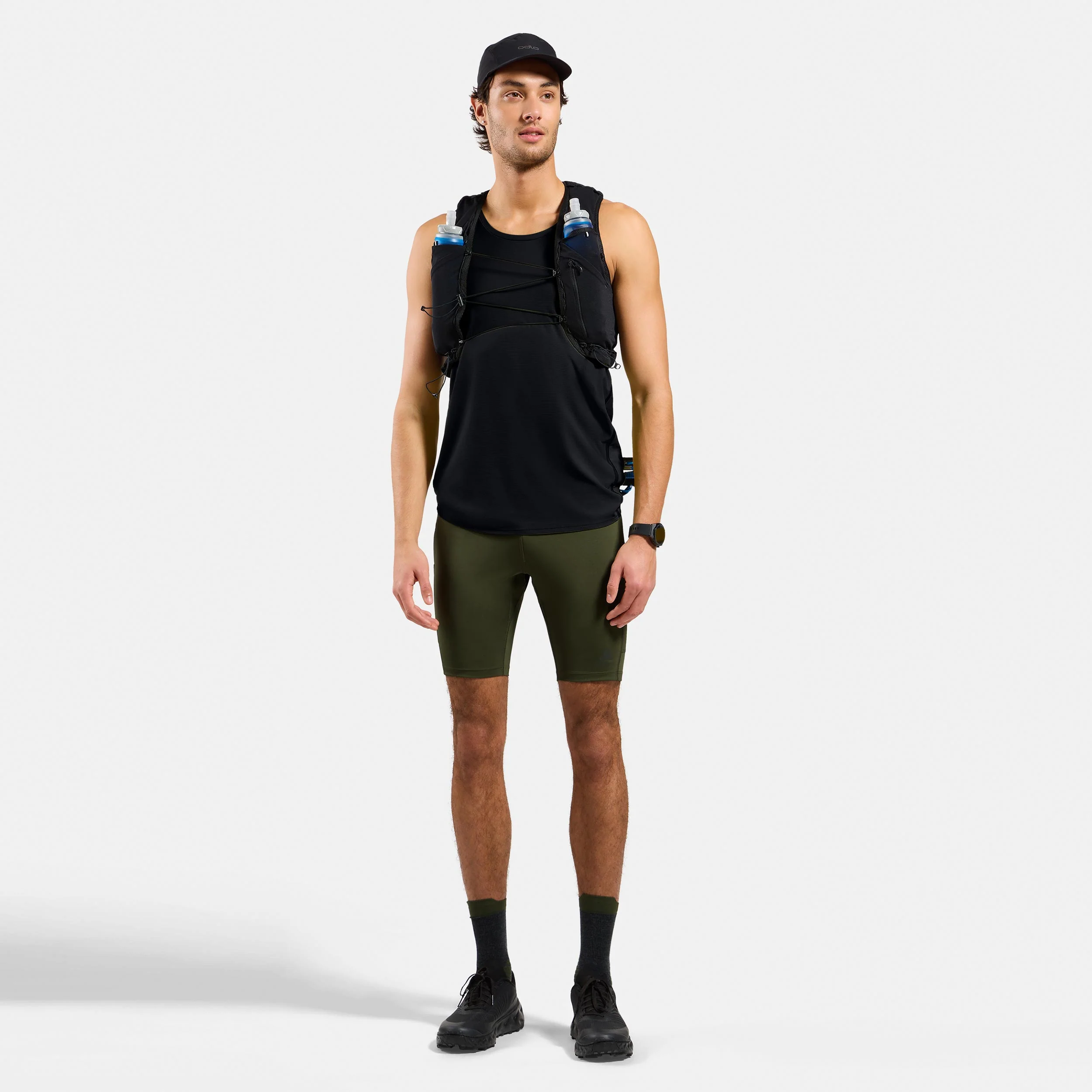 Zeroweight Chill-Tec Laufshirt Herren-schwarz - Image 7