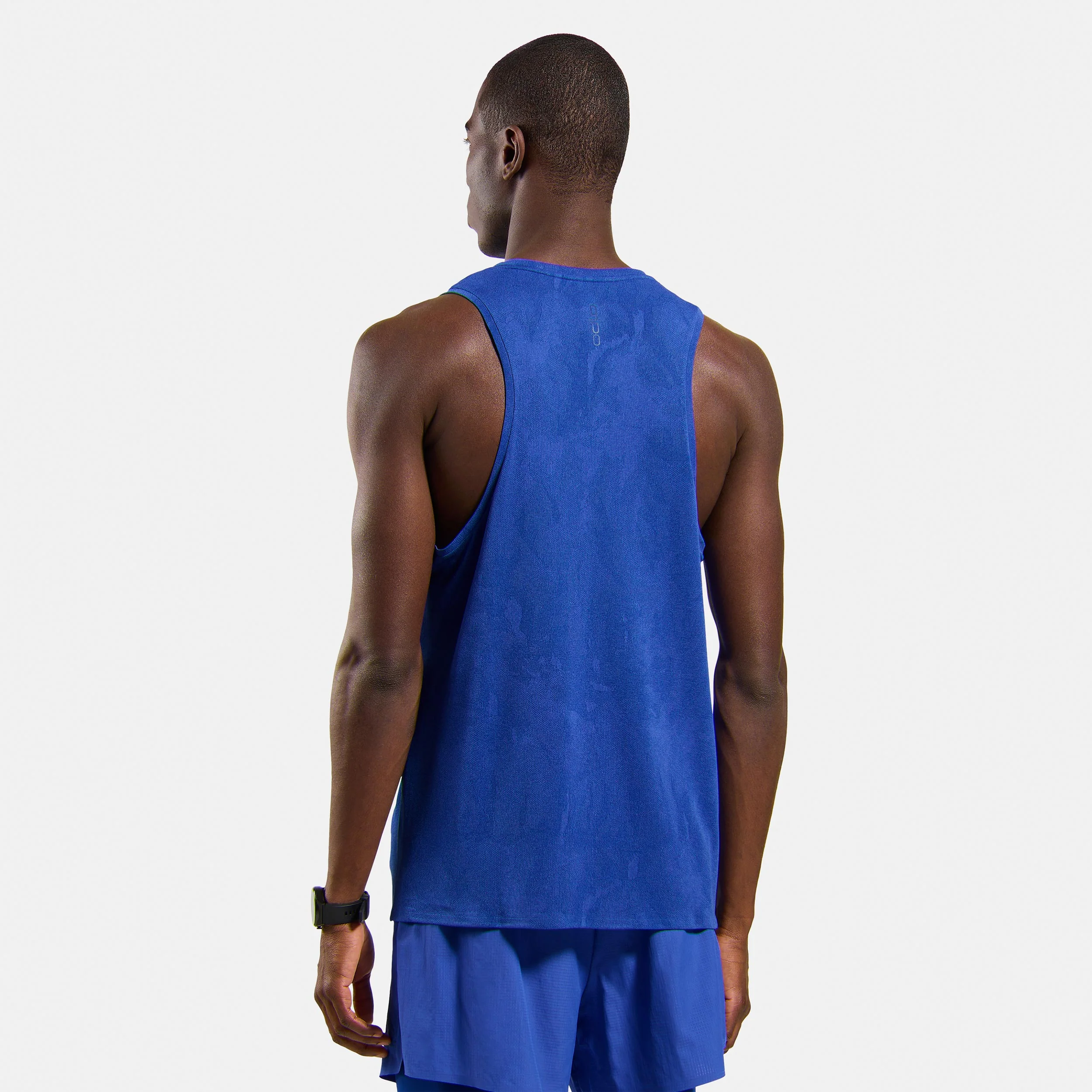 Zeroweight Engineered Chill-Tec Laufshirt Herren-blau - Image 4