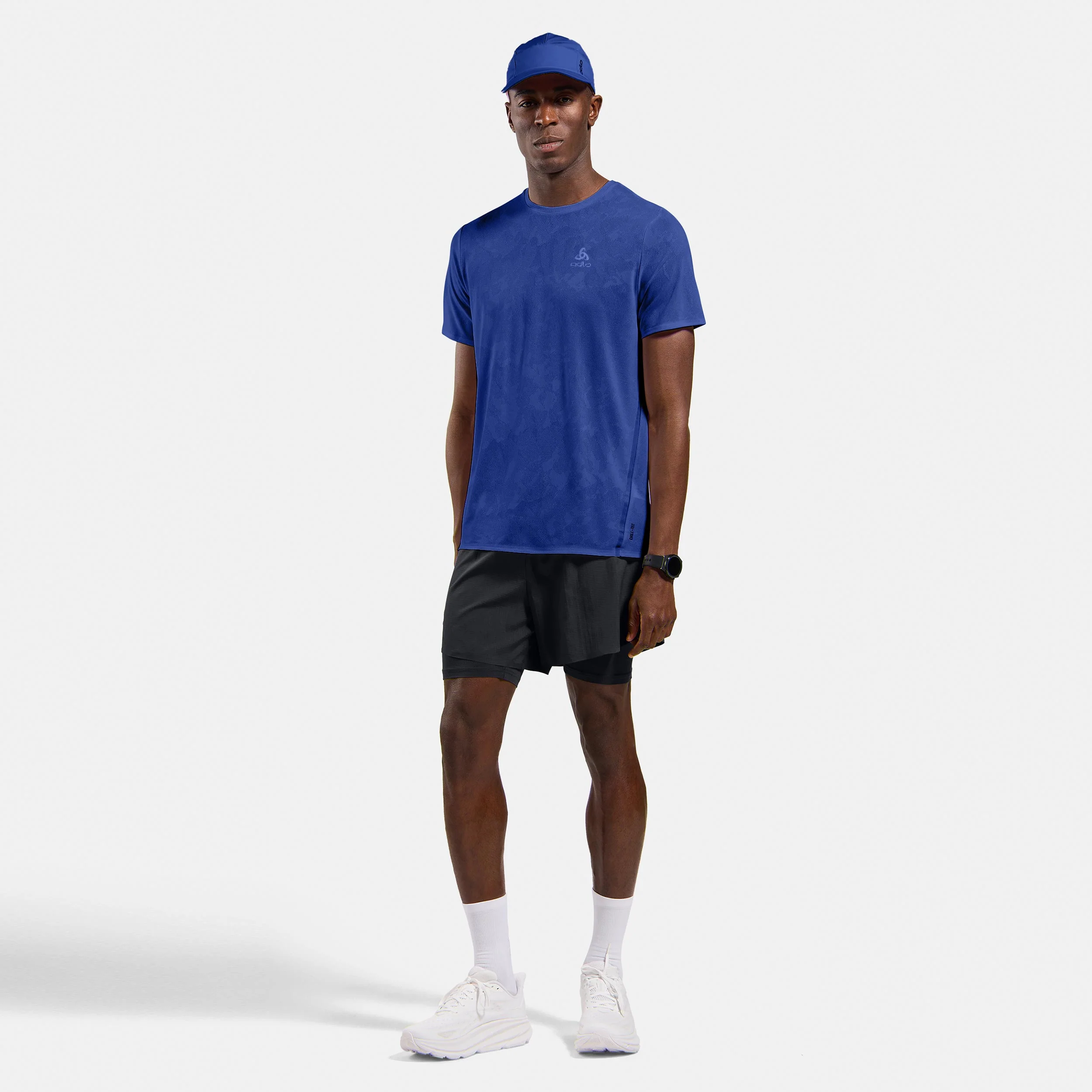 Zeroweight Engineered Chill-Tec Laufshirt Herren-blau - Image 7