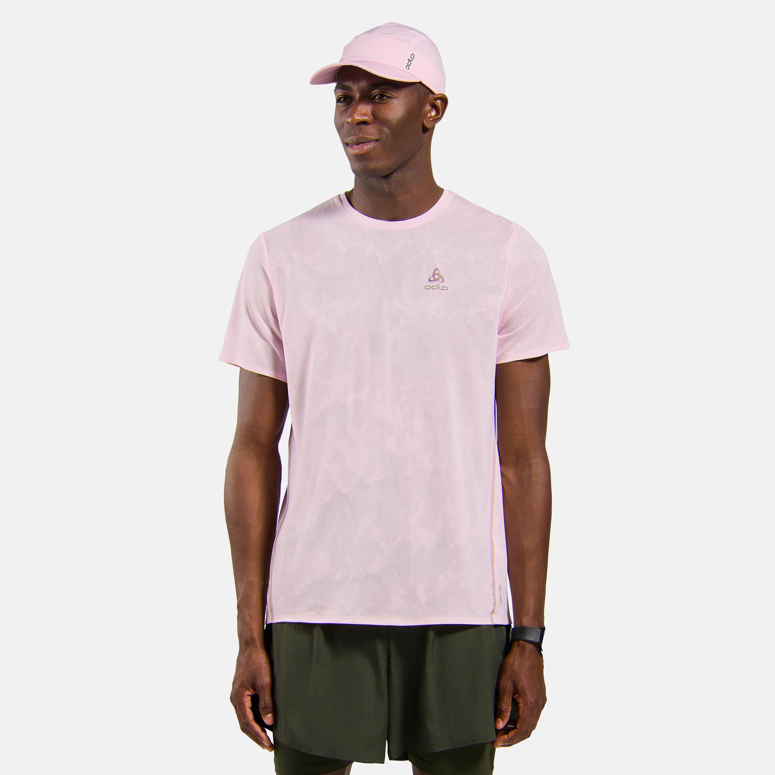Zeroweight Engineered Chill-Tec Laufshirt Herren-pink - Image 3
