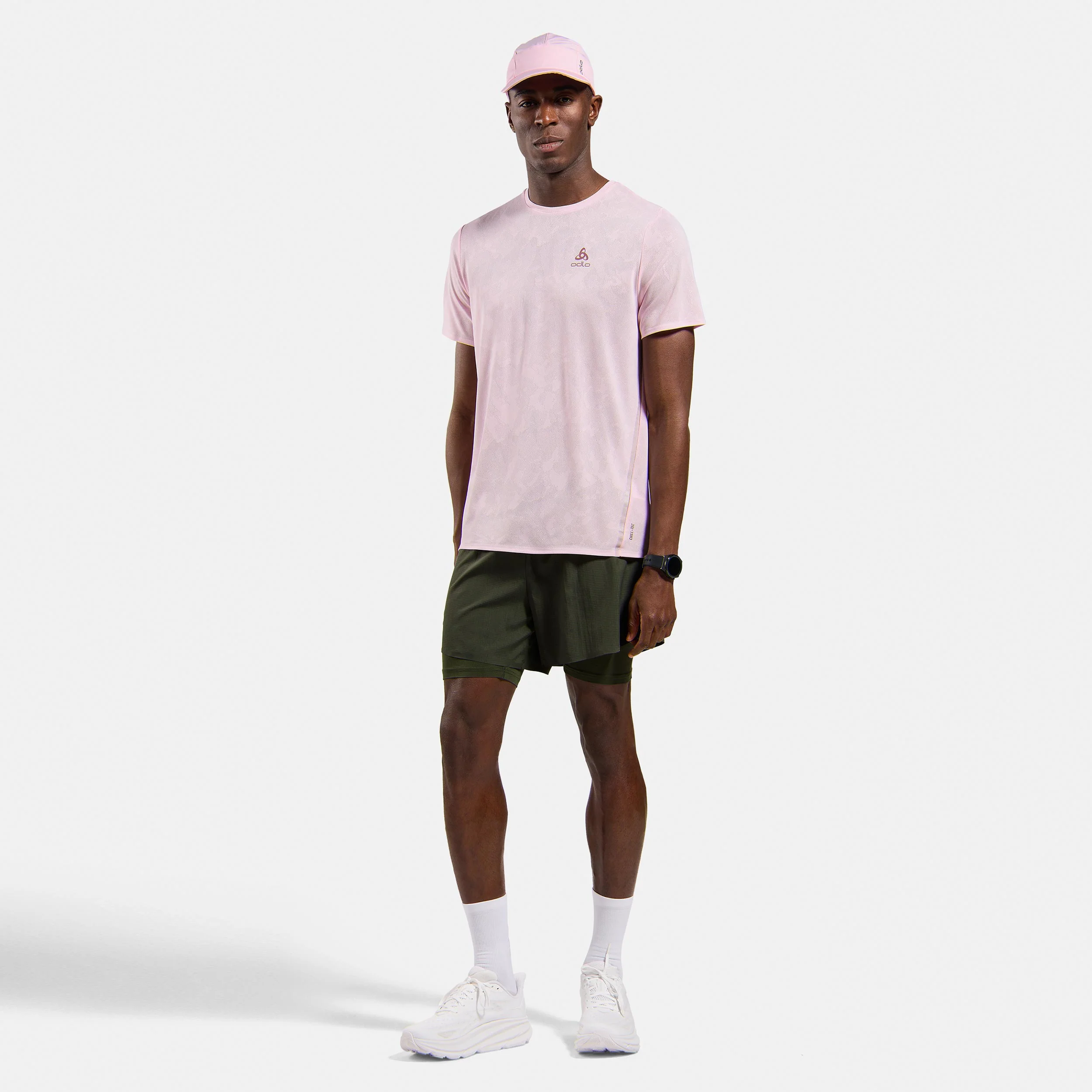 Zeroweight Engineered Chill-Tec Laufshirt Herren-pink - Image 7