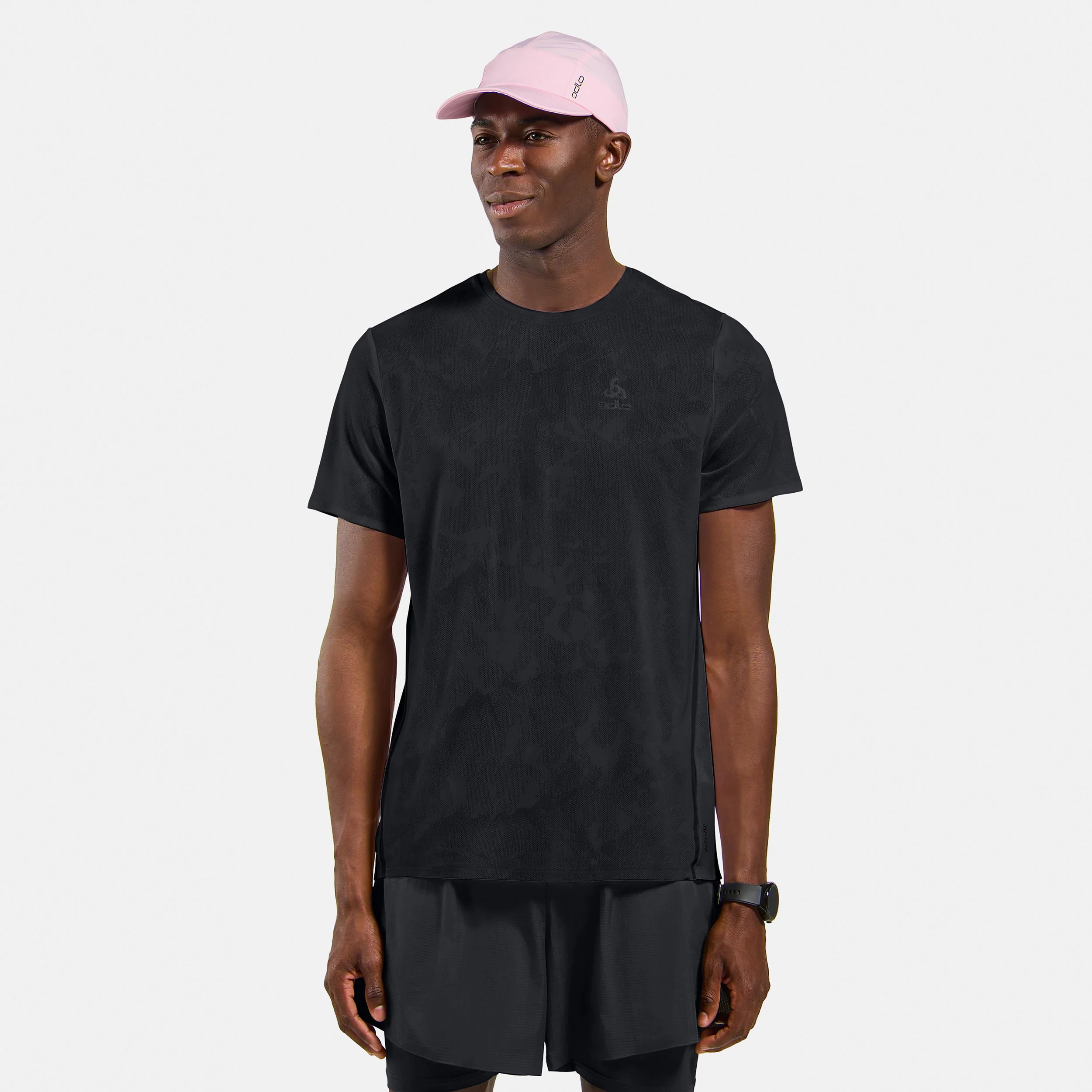 Zeroweight Engineered Chill-Tec Laufshirt Herren-schwarz - Image 3
