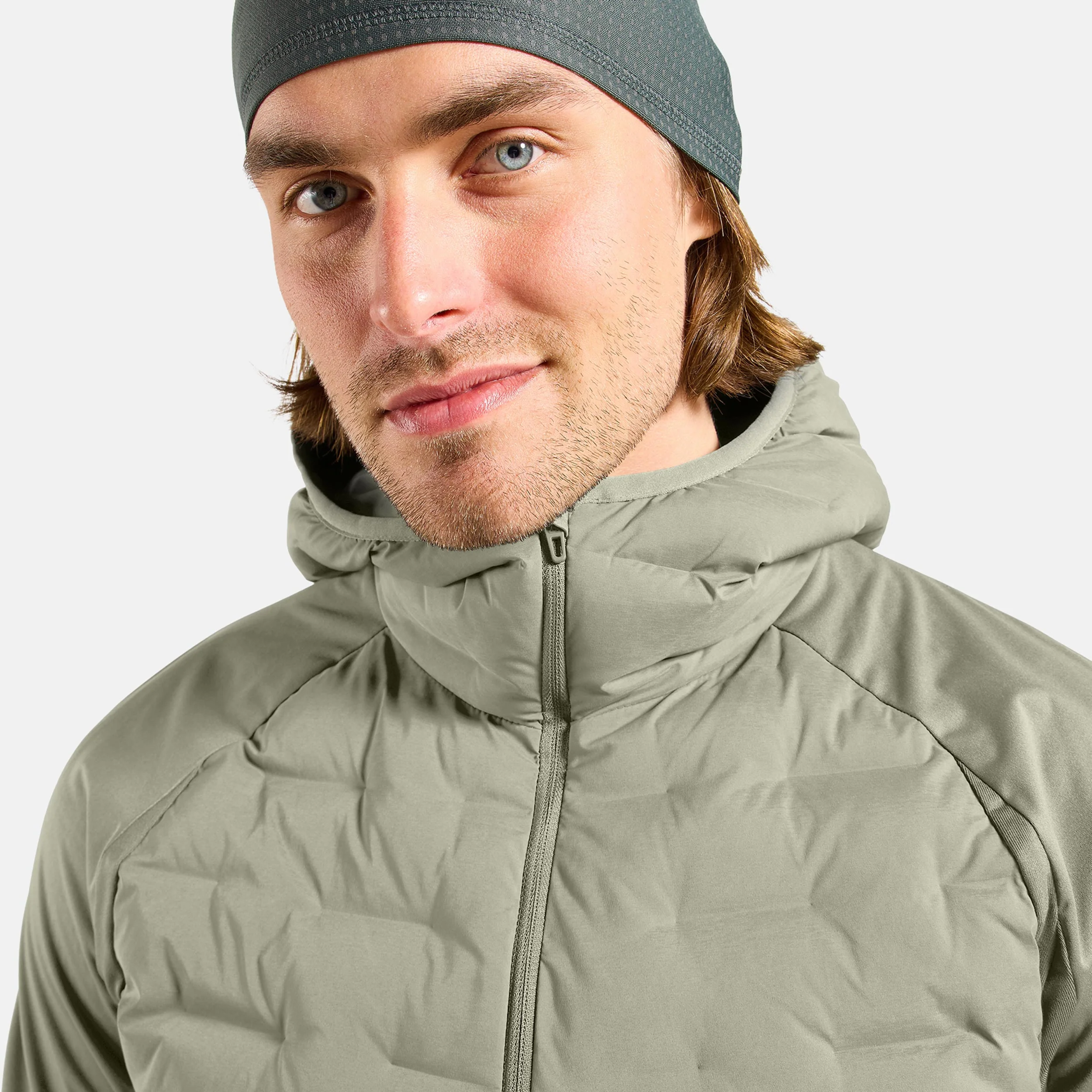 Zeroweight Insulator Laufjacke Herren-Oliv - Image 3