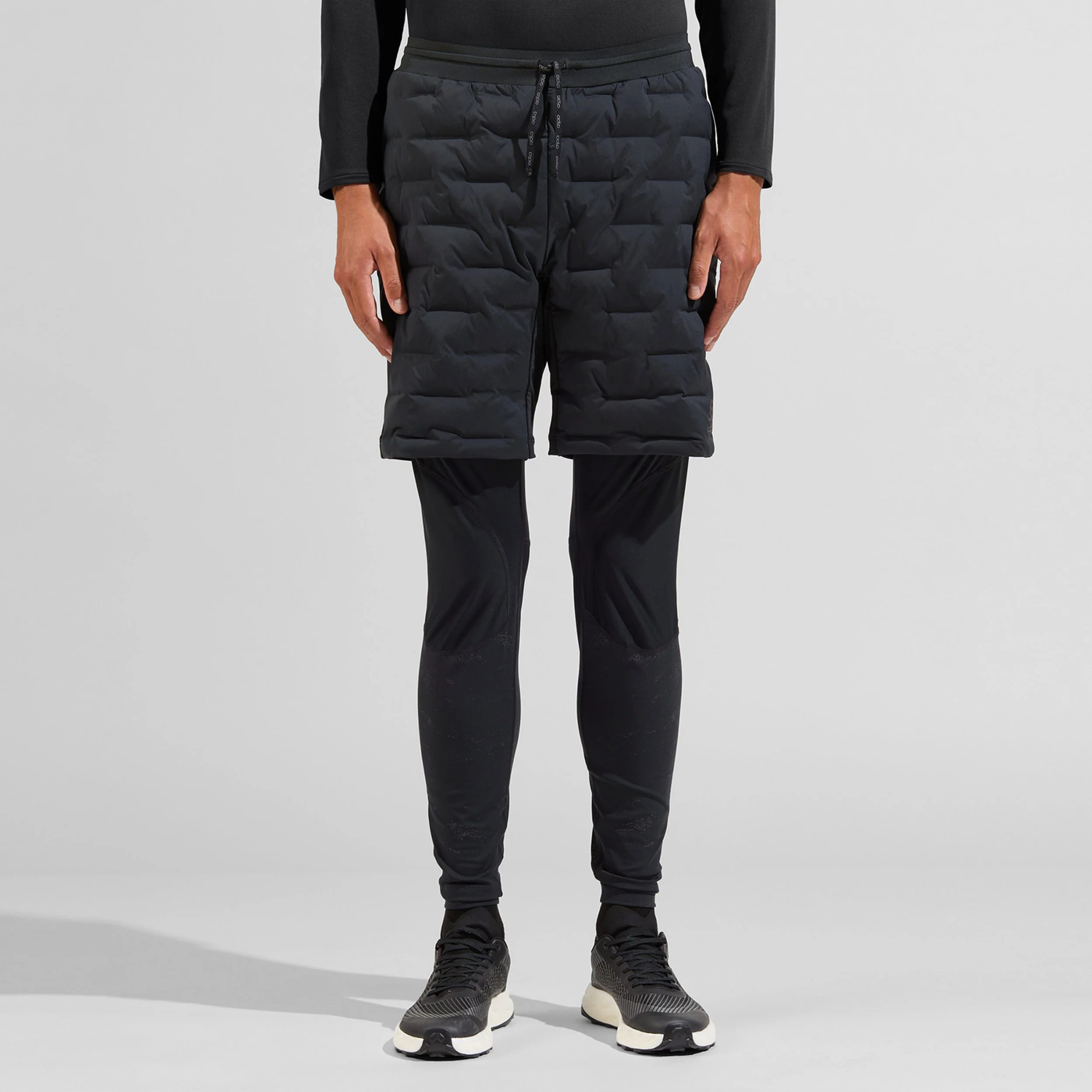 Zeroweight Insulator Laufshorts Herren-Schwarz - Image 3