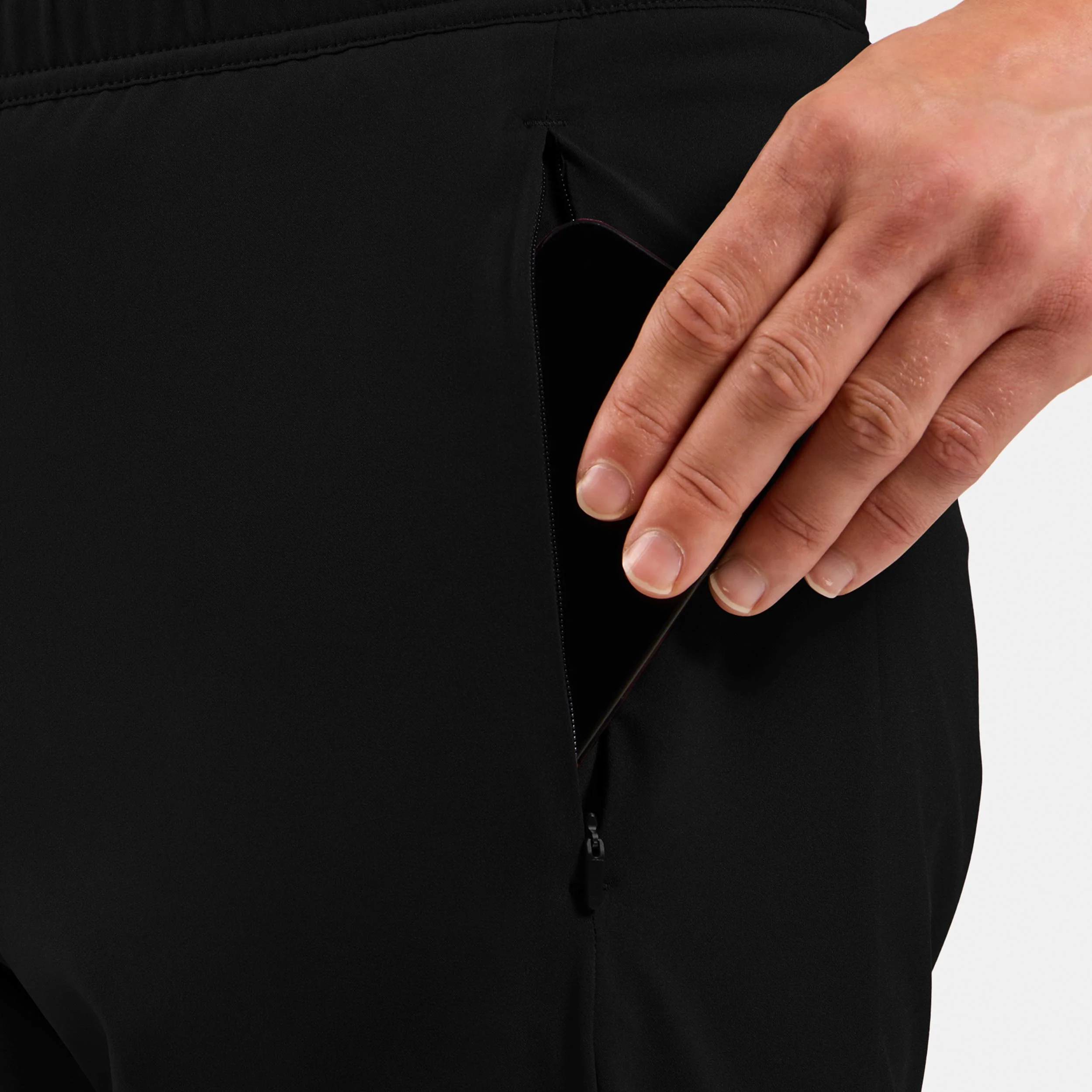 Zeroweight Laufhose Herren-Schwarz - Image 5