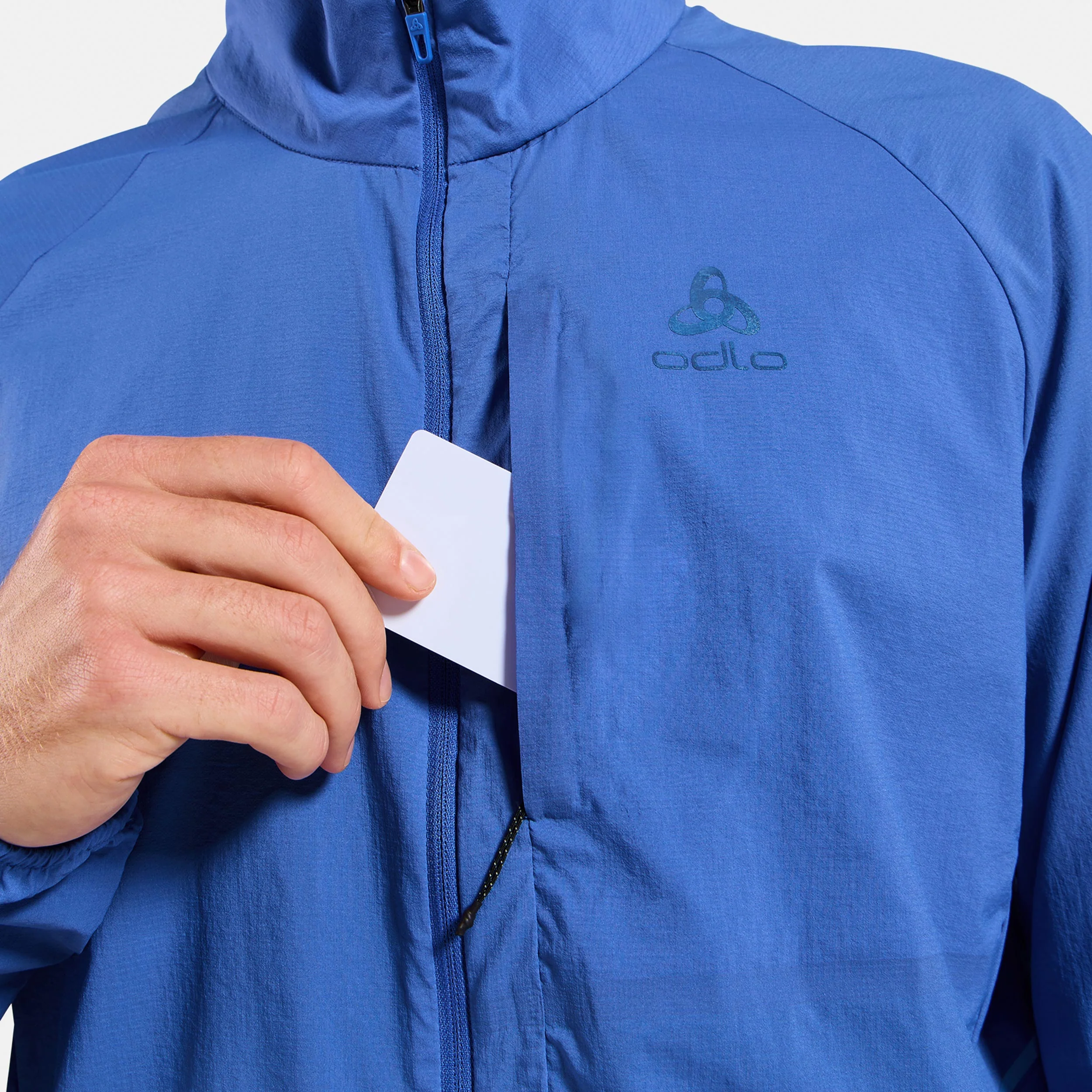 Zeroweight Laufjacke Herren-blau - Image 7