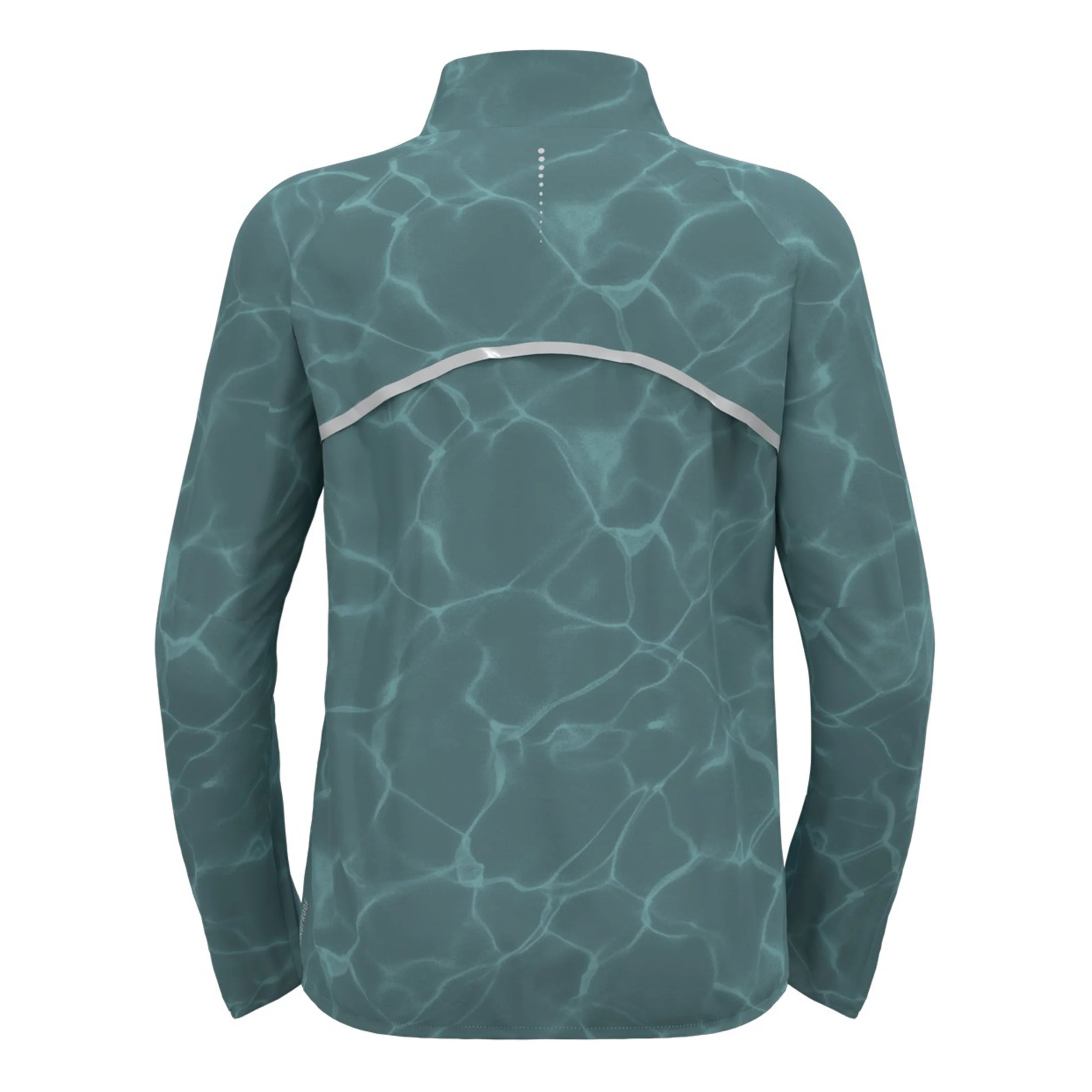 Zeroweight Print Laufjacke Herren-Blaugrau - Image 2