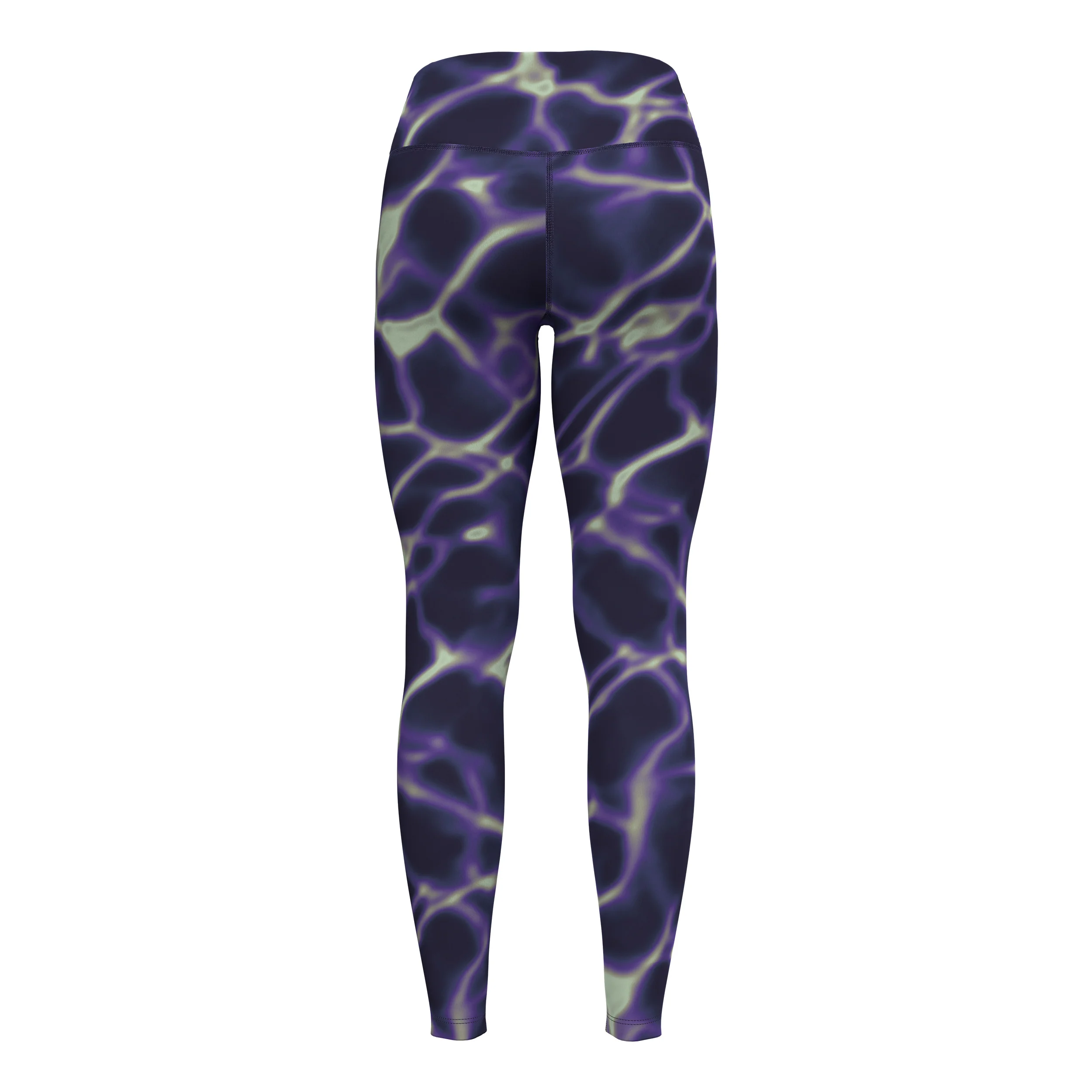 Zeroweight Print Lauftight Damen-Lila - Image 2