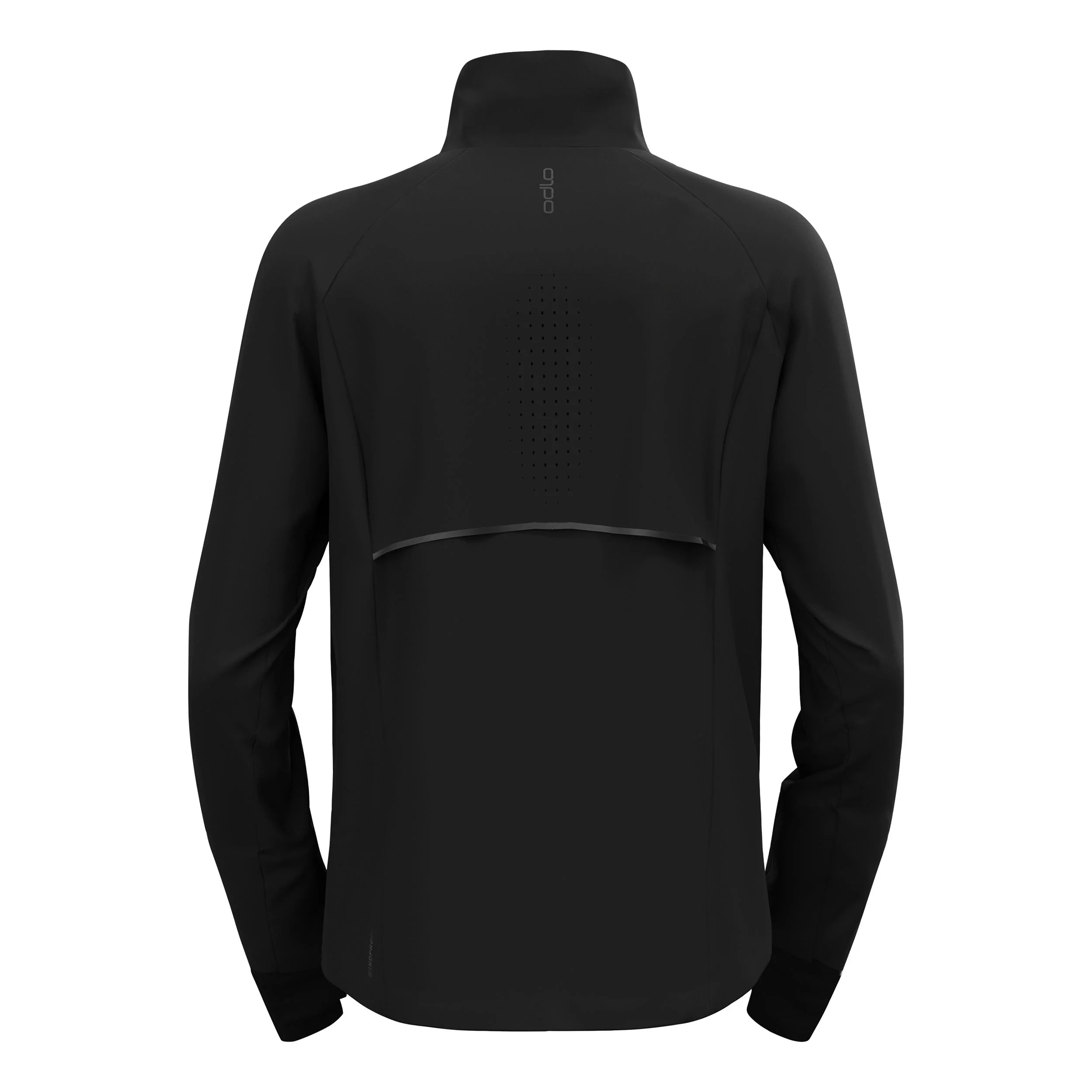 Zeroweight Pro Warm Laufjacke Herren-Schwarz - Image 2