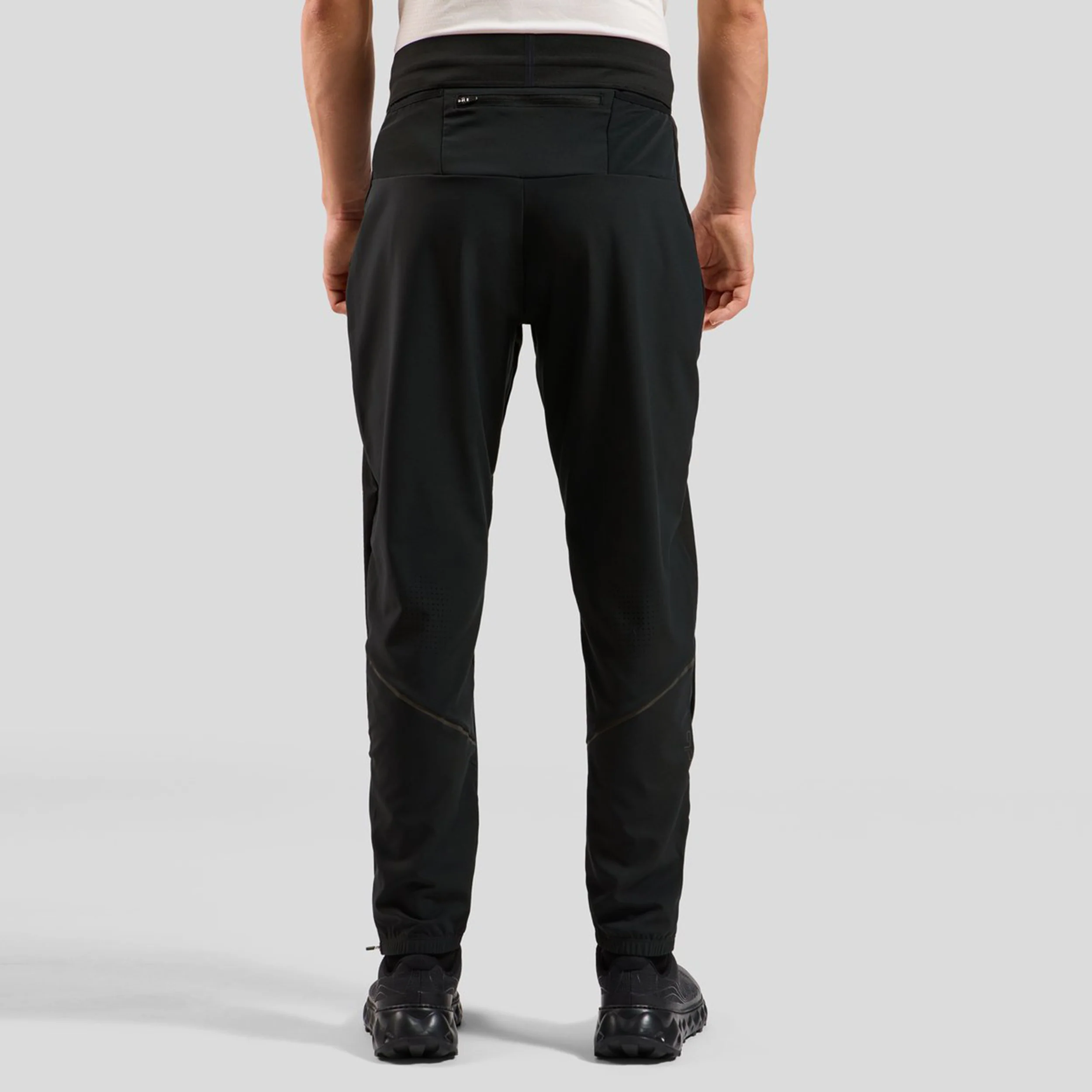 Zeroweight Warm Laufhose Herren-Schwarz - Image 4
