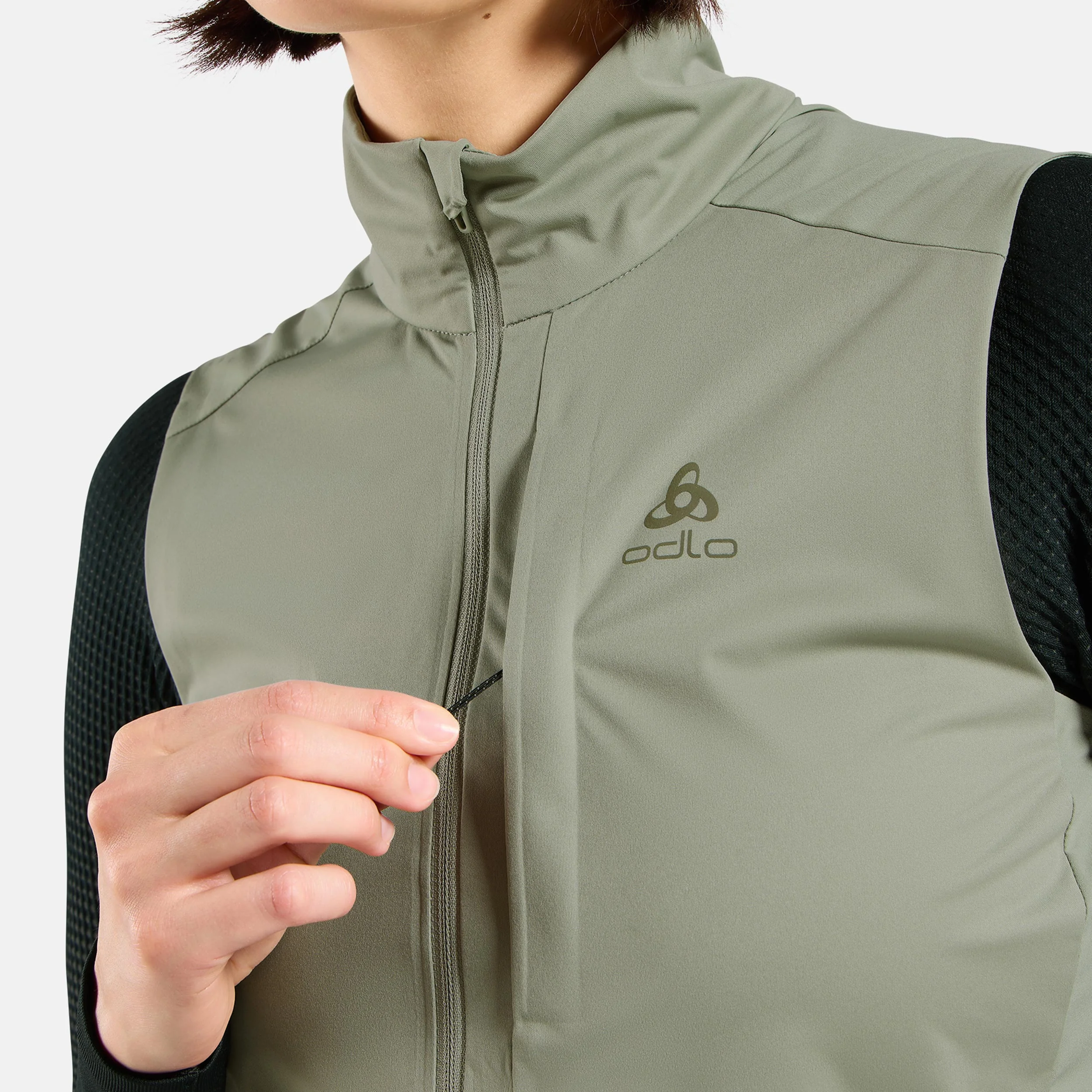 Zeroweight Warm Laufweste Damen-Oliv - Image 8