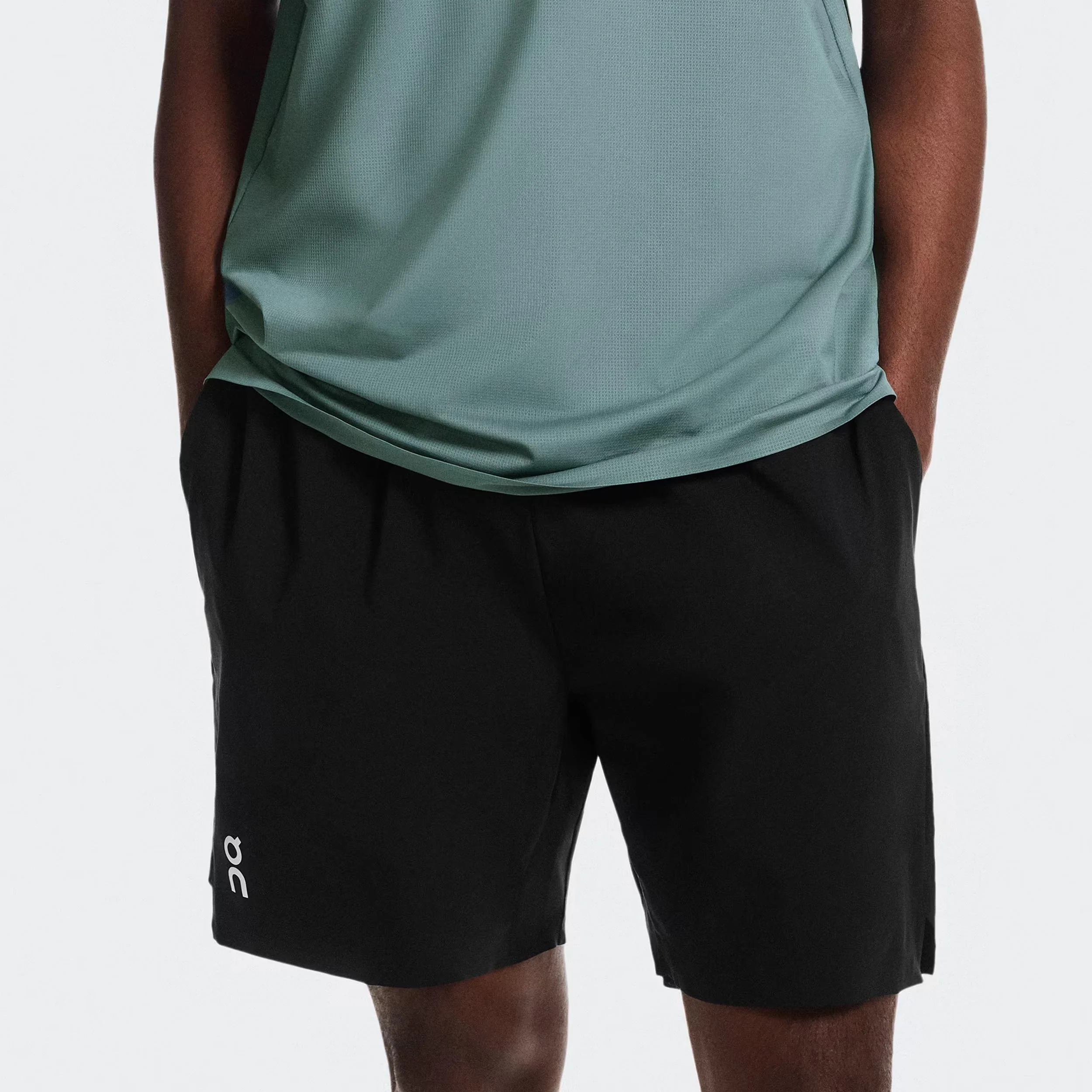 7" Court Shorts Herren - schwarz
