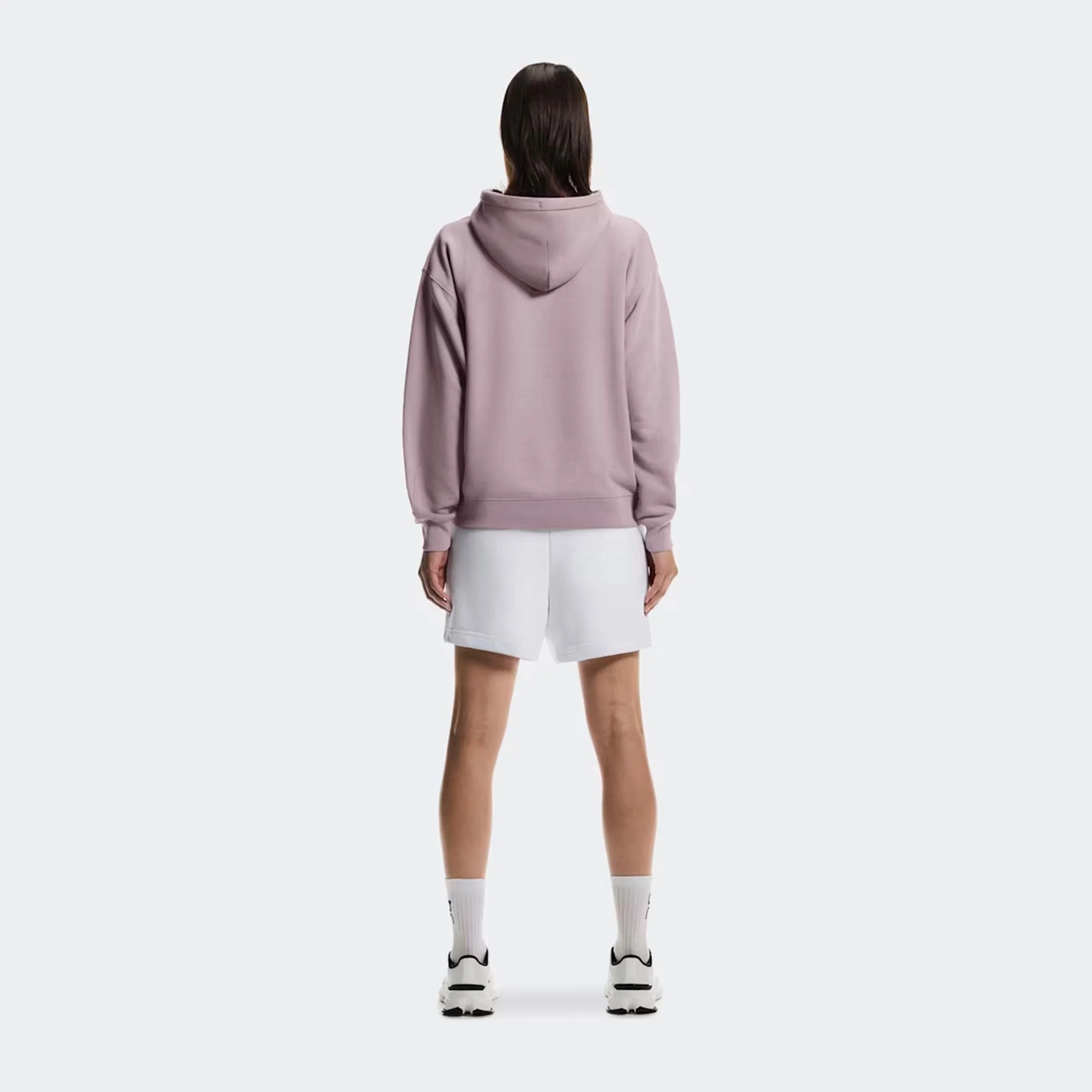 Club Hoody Damen - mauve, weiß - Image 3