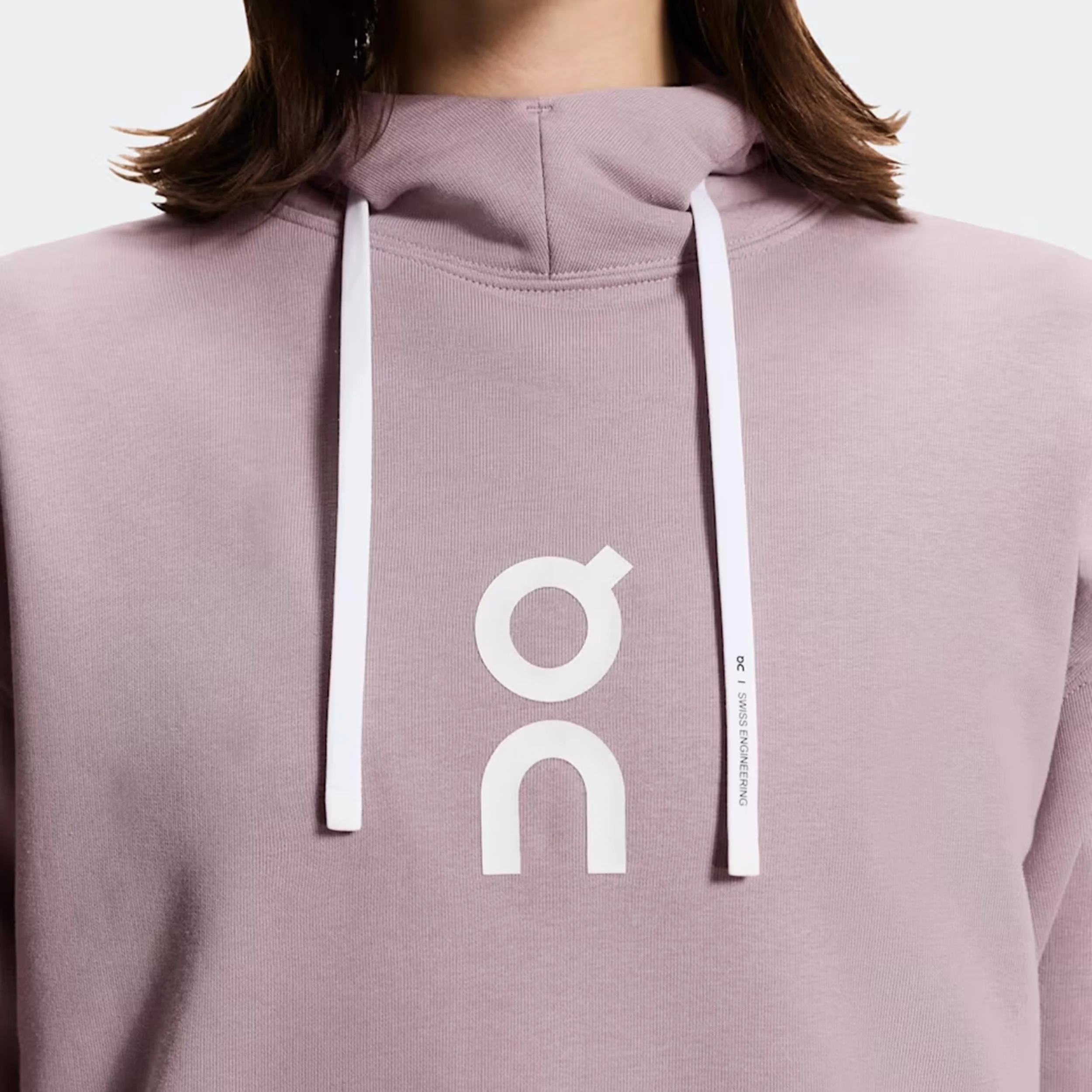 Club Hoody Damen - mauve, weiß - Image 6