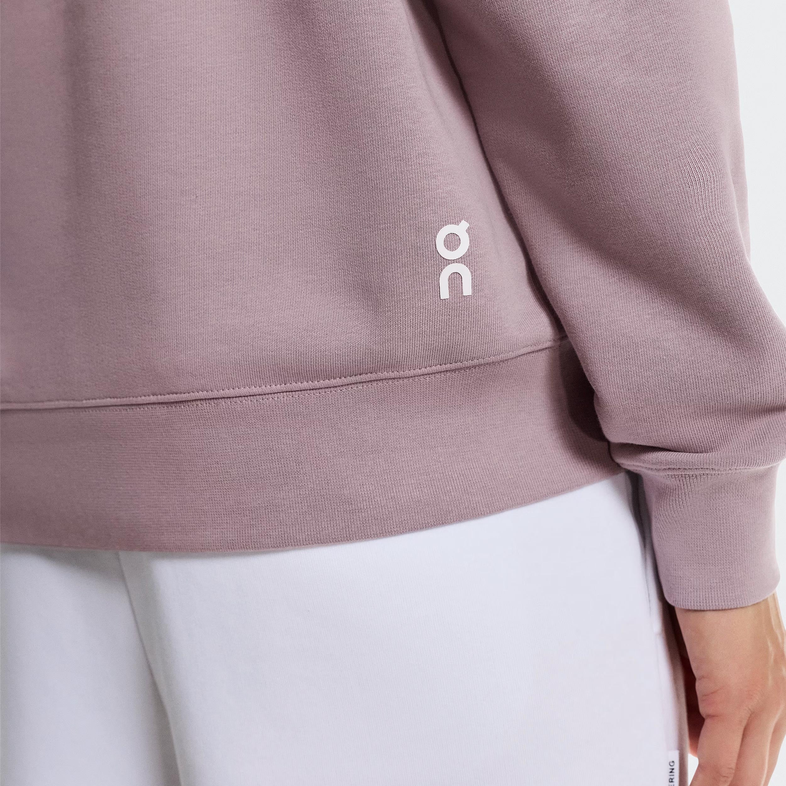Club Hoody Damen - mauve, weiß - Image 7