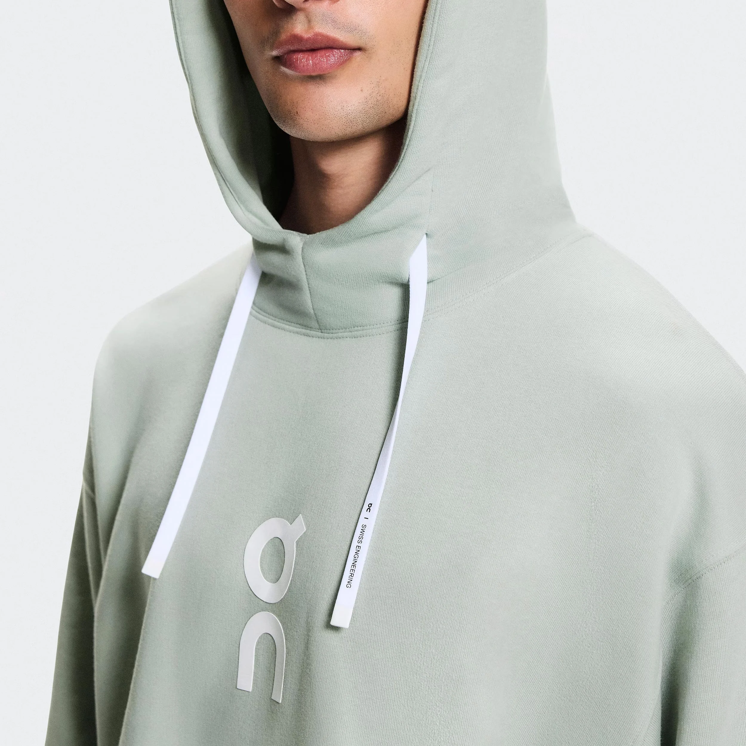 Club Hoody Herren - mint, weiß - Image 6
