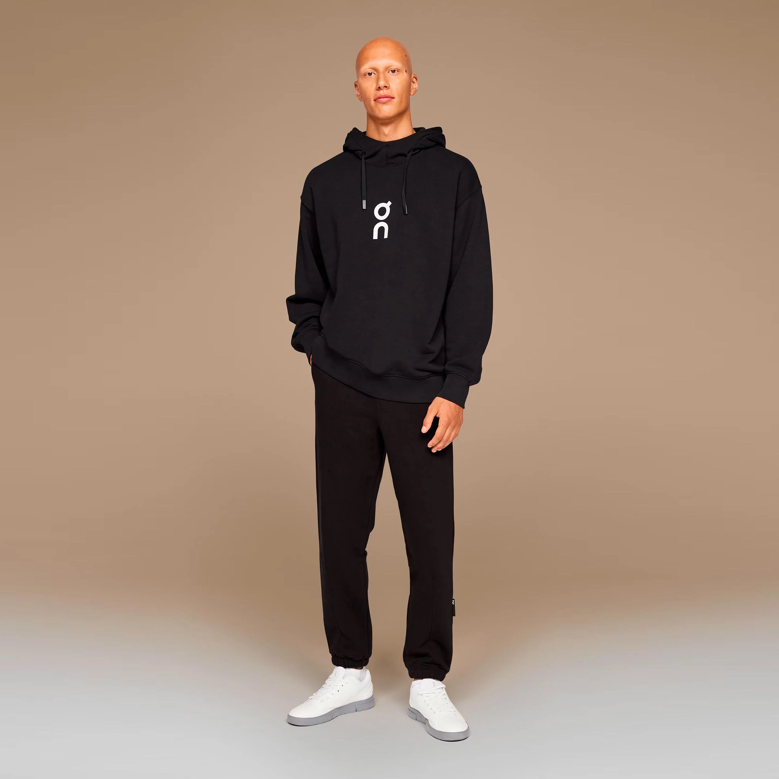 Club Hoody Herren - schwarz, weiß - Image 4