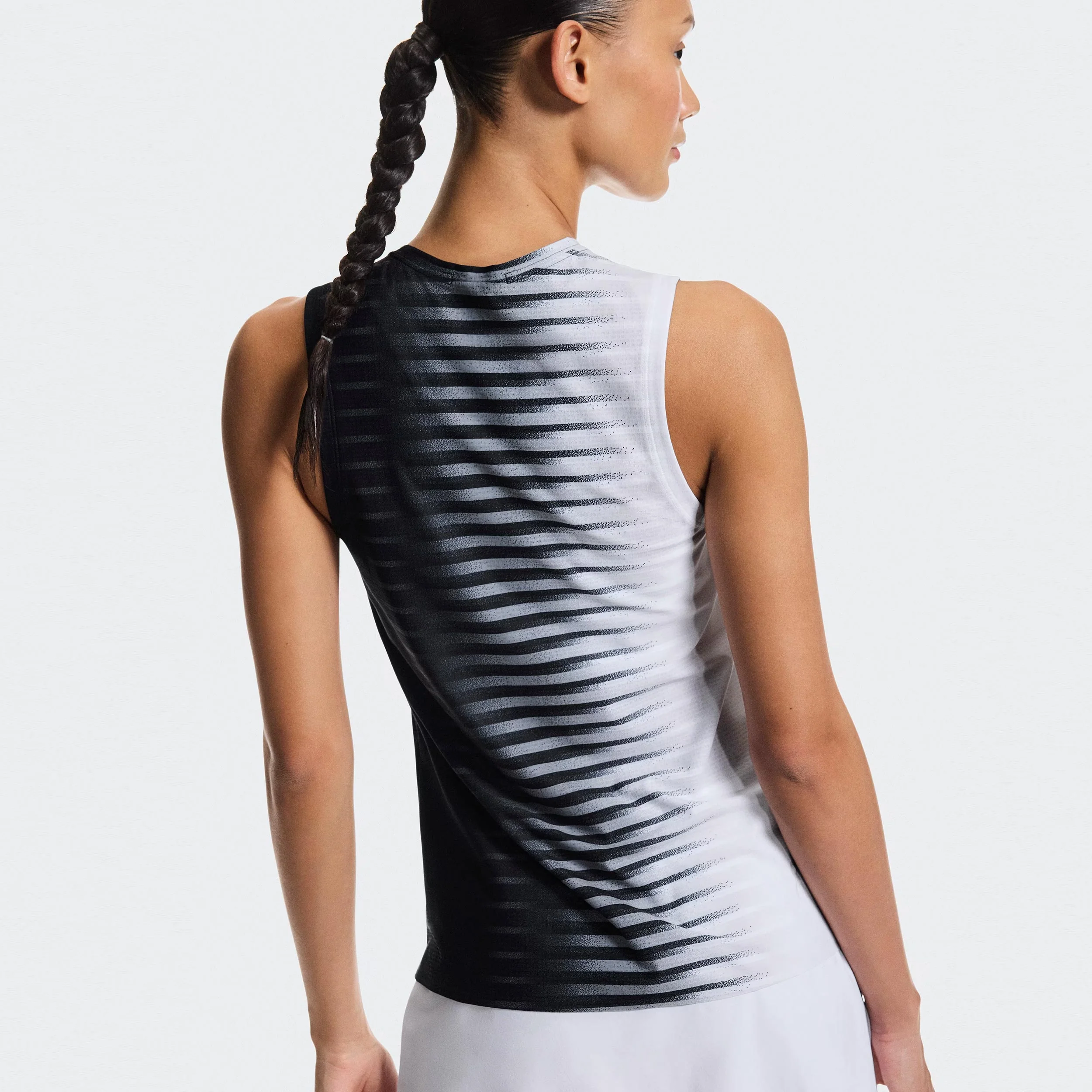Court  Edge Tank-Top Damen - schwarz, weiß - Image 4