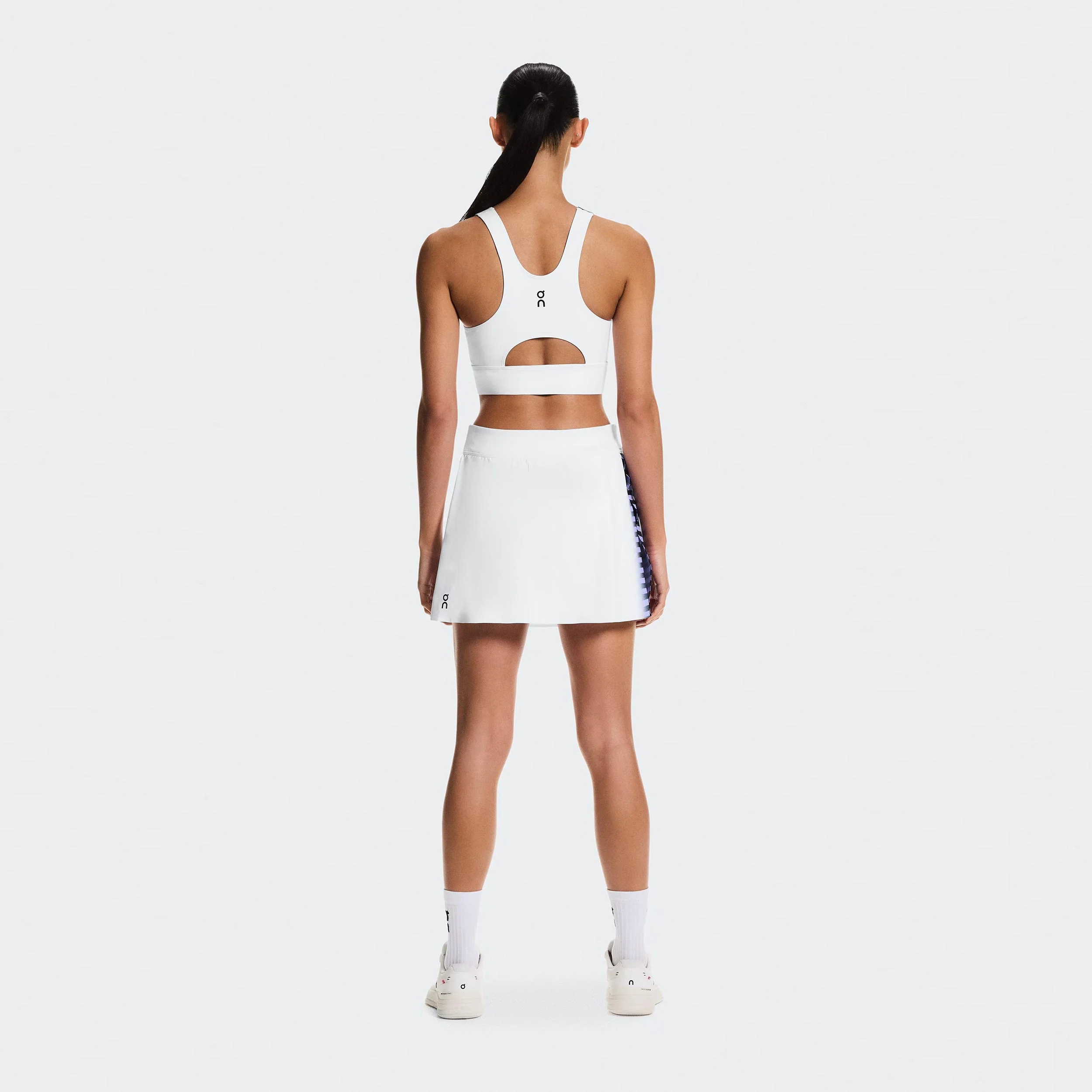 Court Edge Tank-Top Damen - weiß, schwarz - Image 5