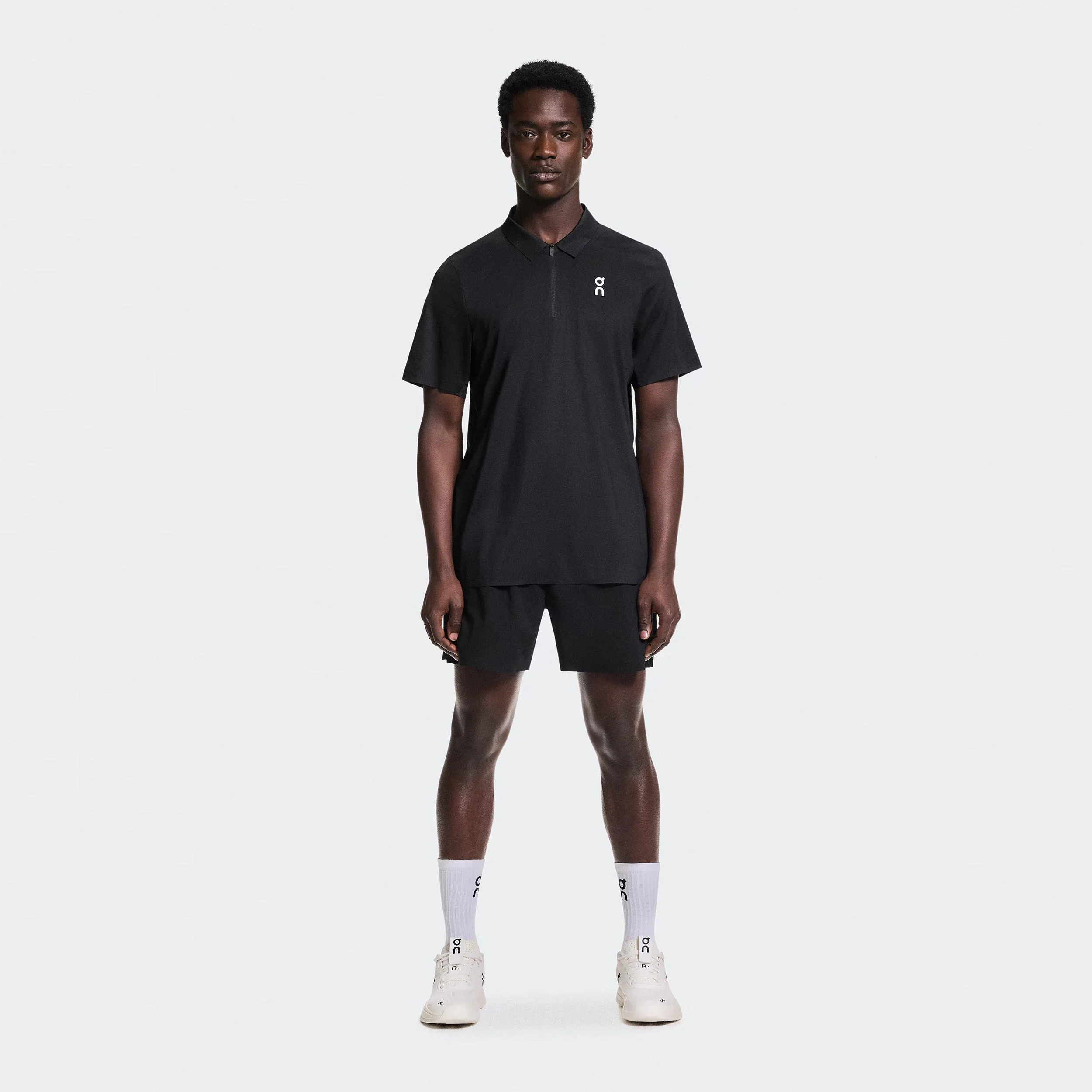 Court Polo Herren - schwarz - Image 2