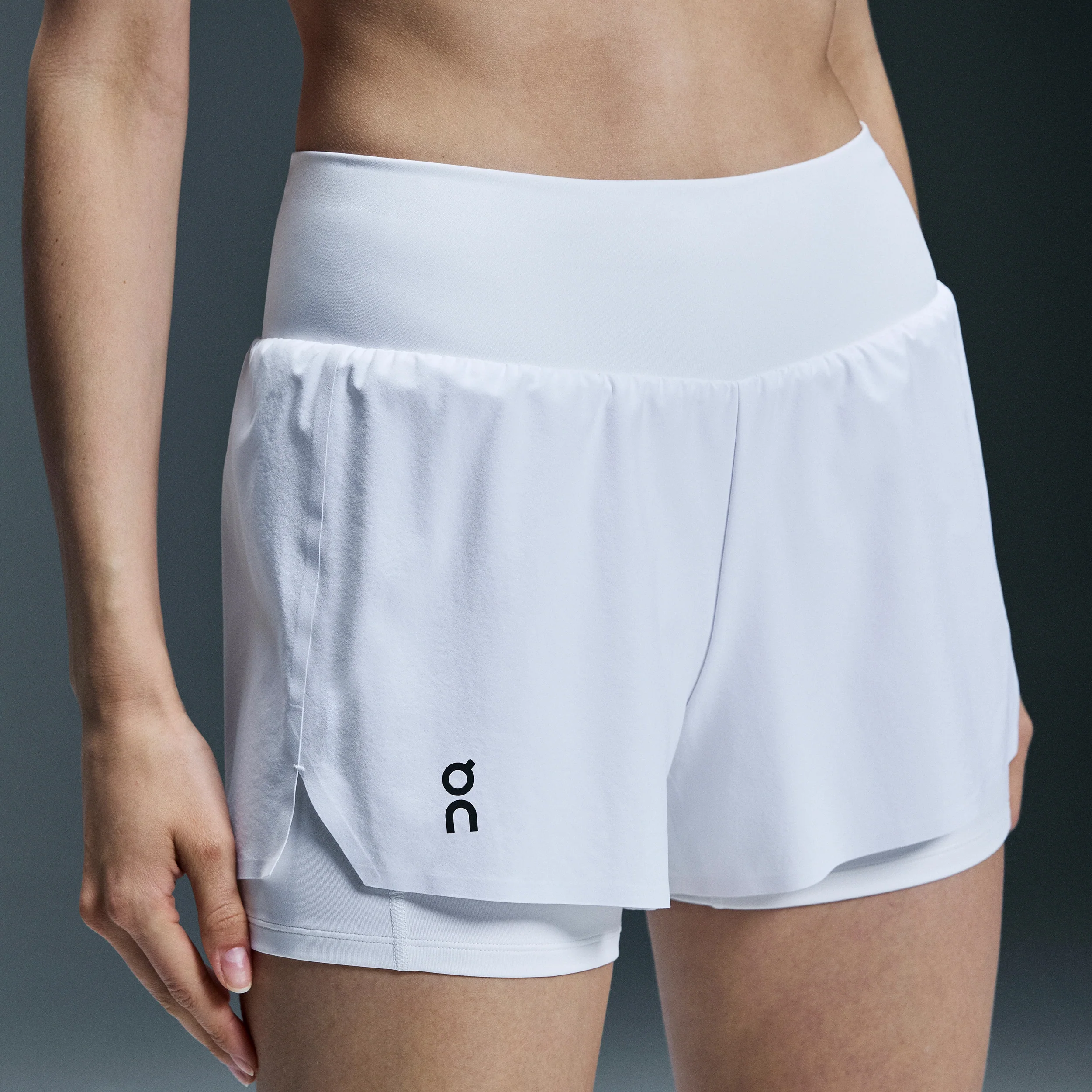 Court Shorts Damen-Weiß - Image 7