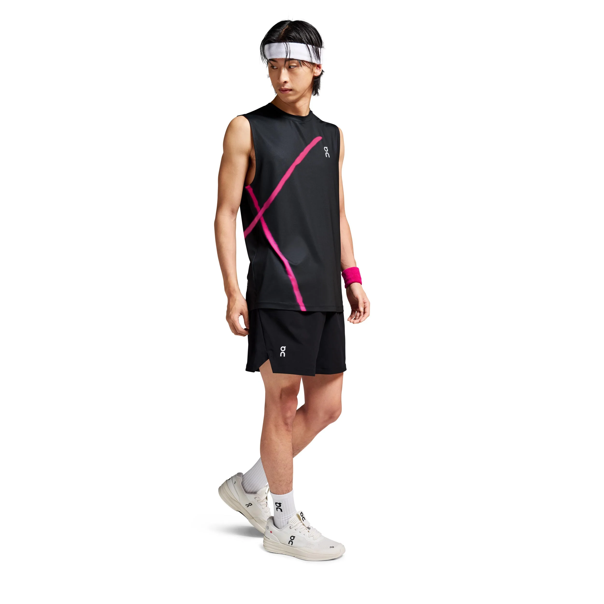 Court Shorts Herren-Schwarz - Image 6