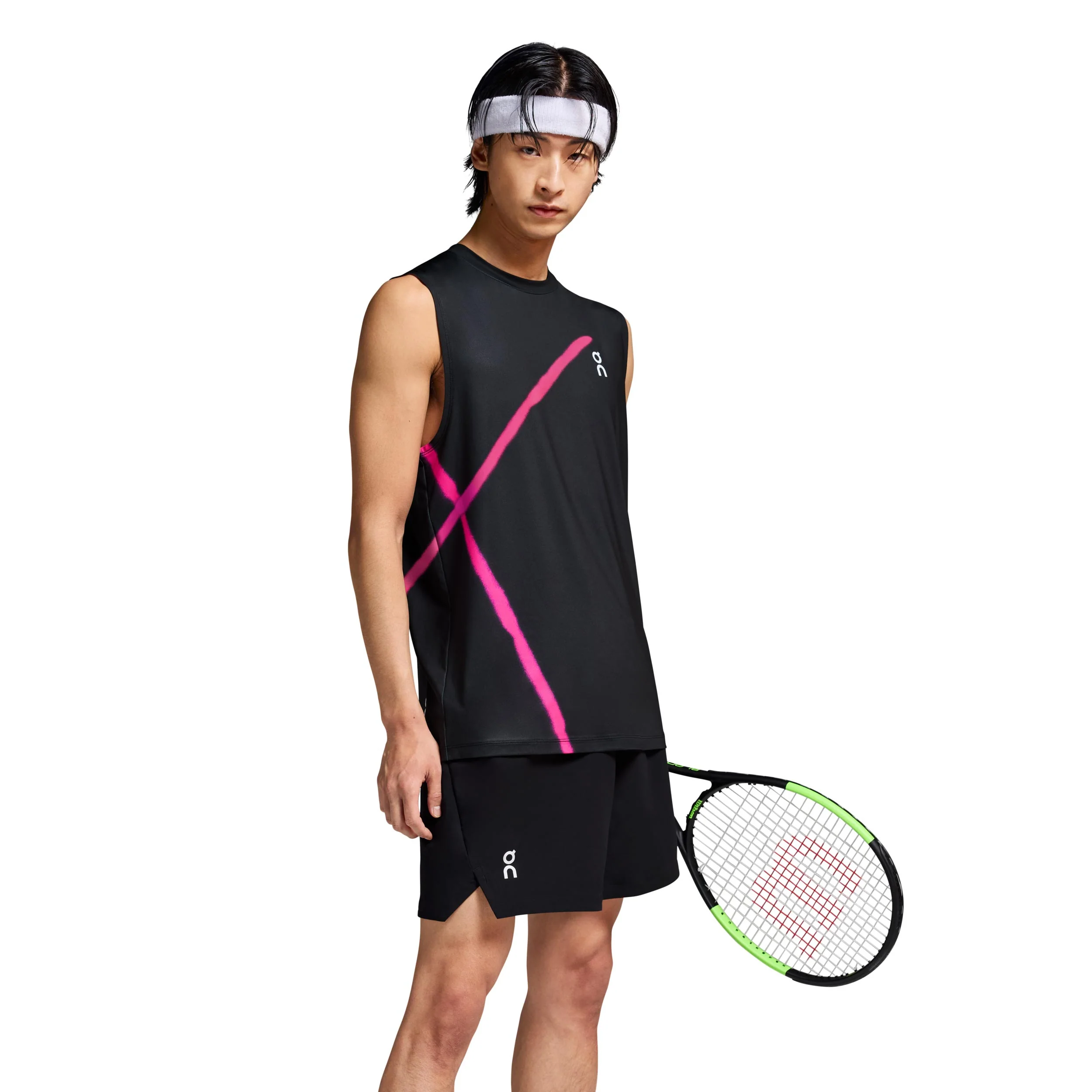 Court Shorts Herren-Schwarz - Image 8