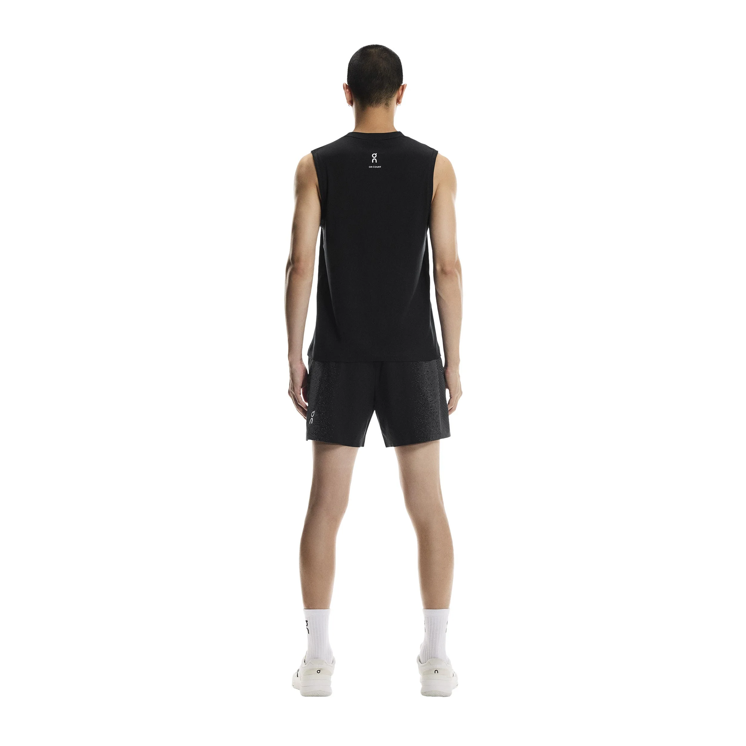Court Shorts Herren-Schwarz - Image 3